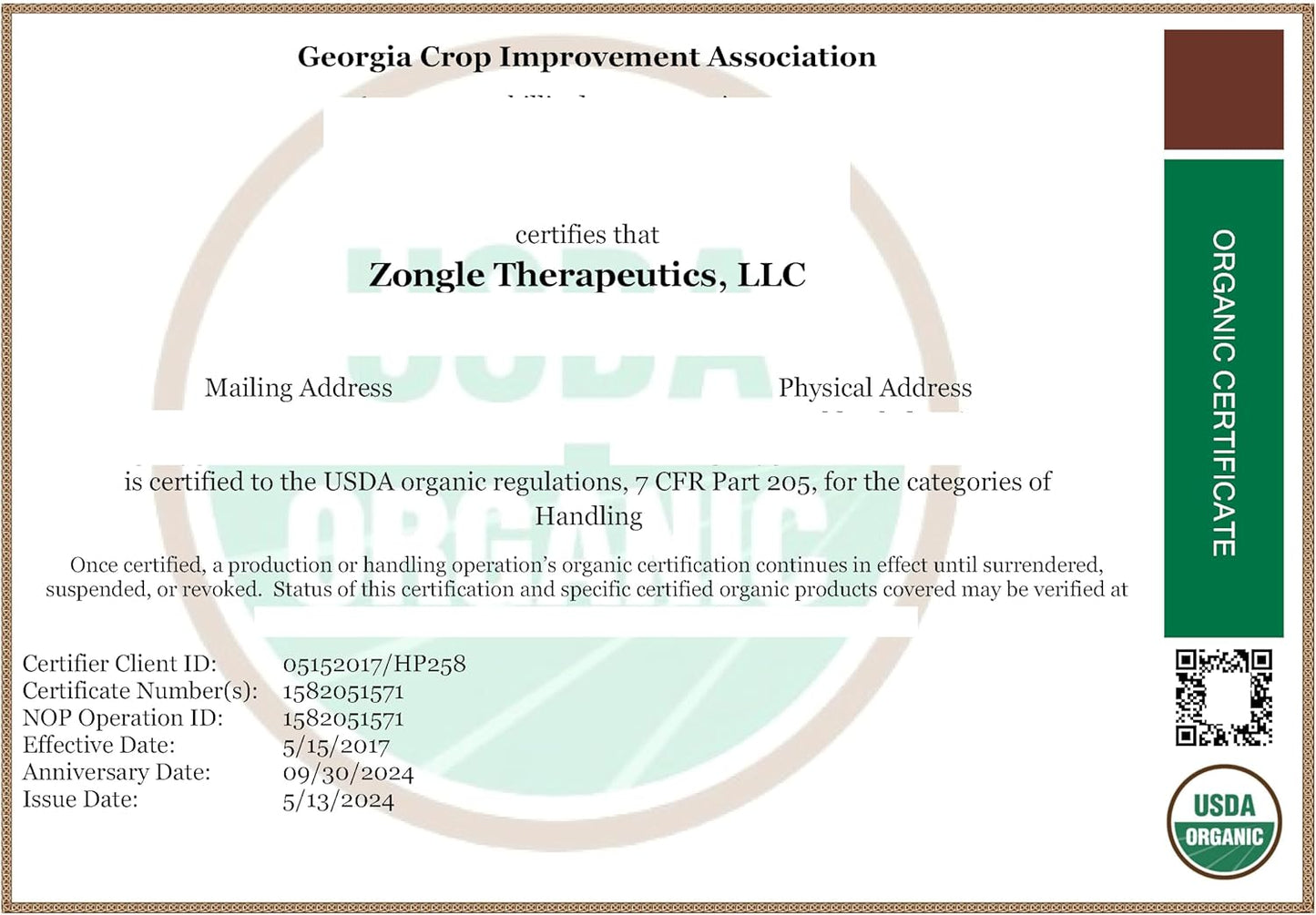 Organic, Basil Essential Oil, Food Grade – 100% Pure, Basil Oil, by Zongle Therapeutics, 1 OZ