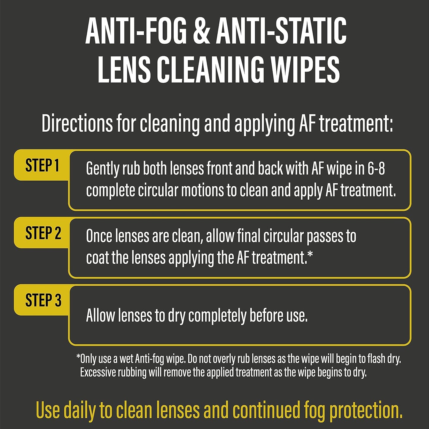 Lens Cleaning Towelettes | Pre-moistened | No Silicone | Defogging Cleaning Wipes for Glasses, Laptops & Computer Screens, Smart Phones, Optical Lens, Goggles, Watch Screen and More l 100 Count