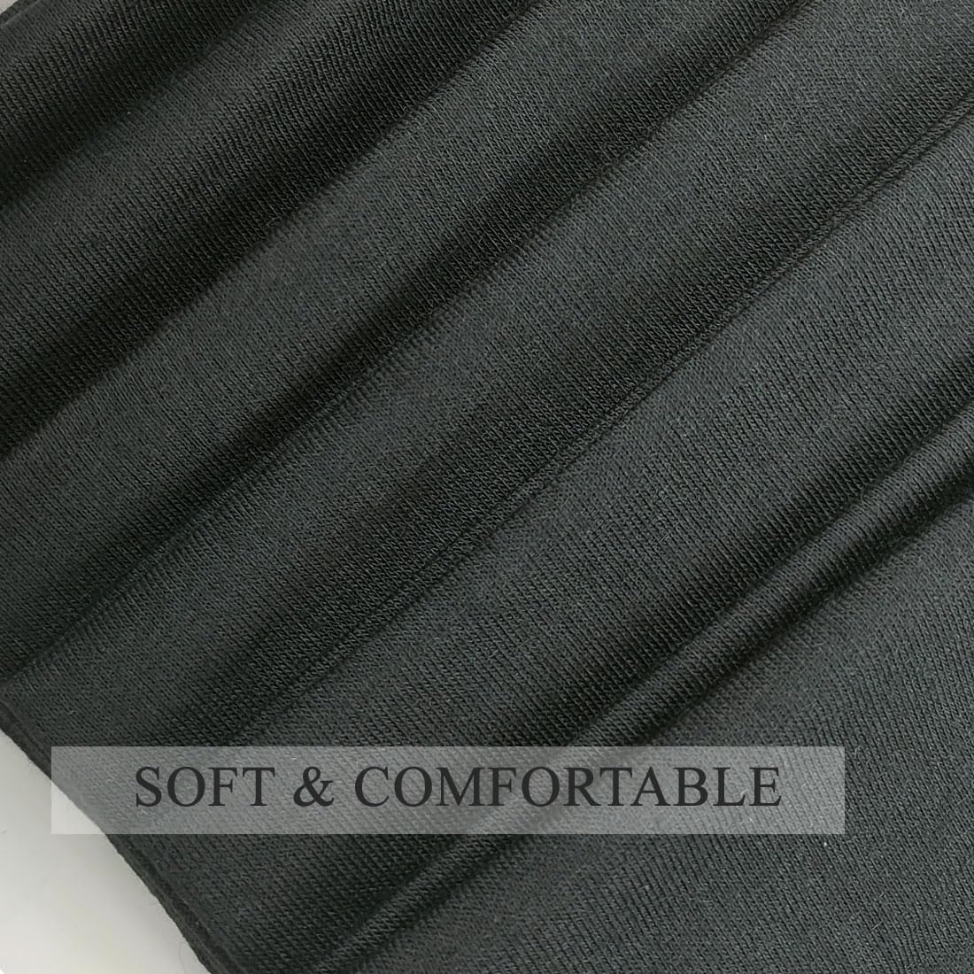 Fashion Headbands For Women Wide Headband Yoga Workout Head Bands Hair Accessories Black Band 6 Pack