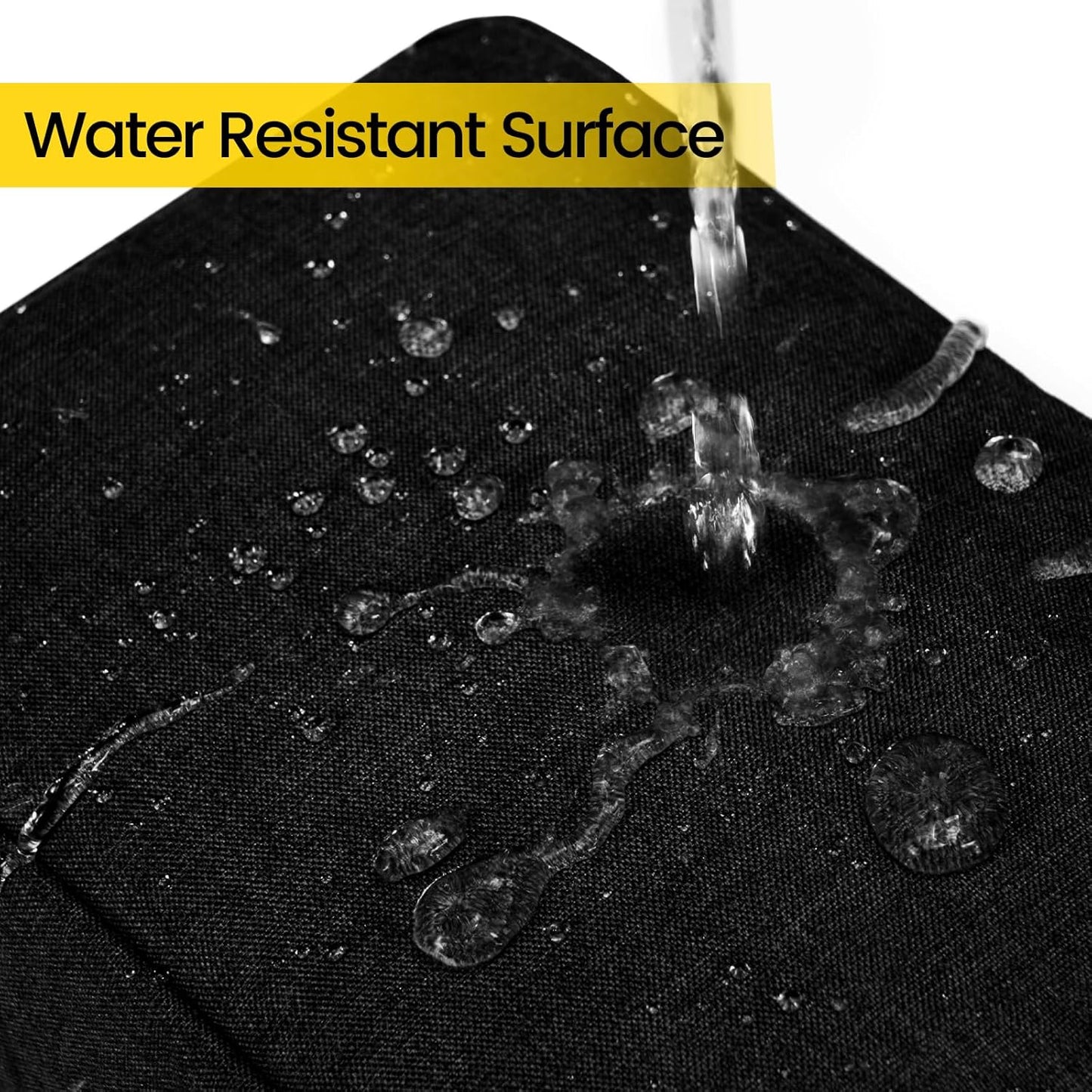 Travel Toiletry Bag, Hanging Water-Resistant Organizer for Men & Women, Ideal for Makeup, Shaving Kit, Gym Essentials & Travel Accessories (Black)