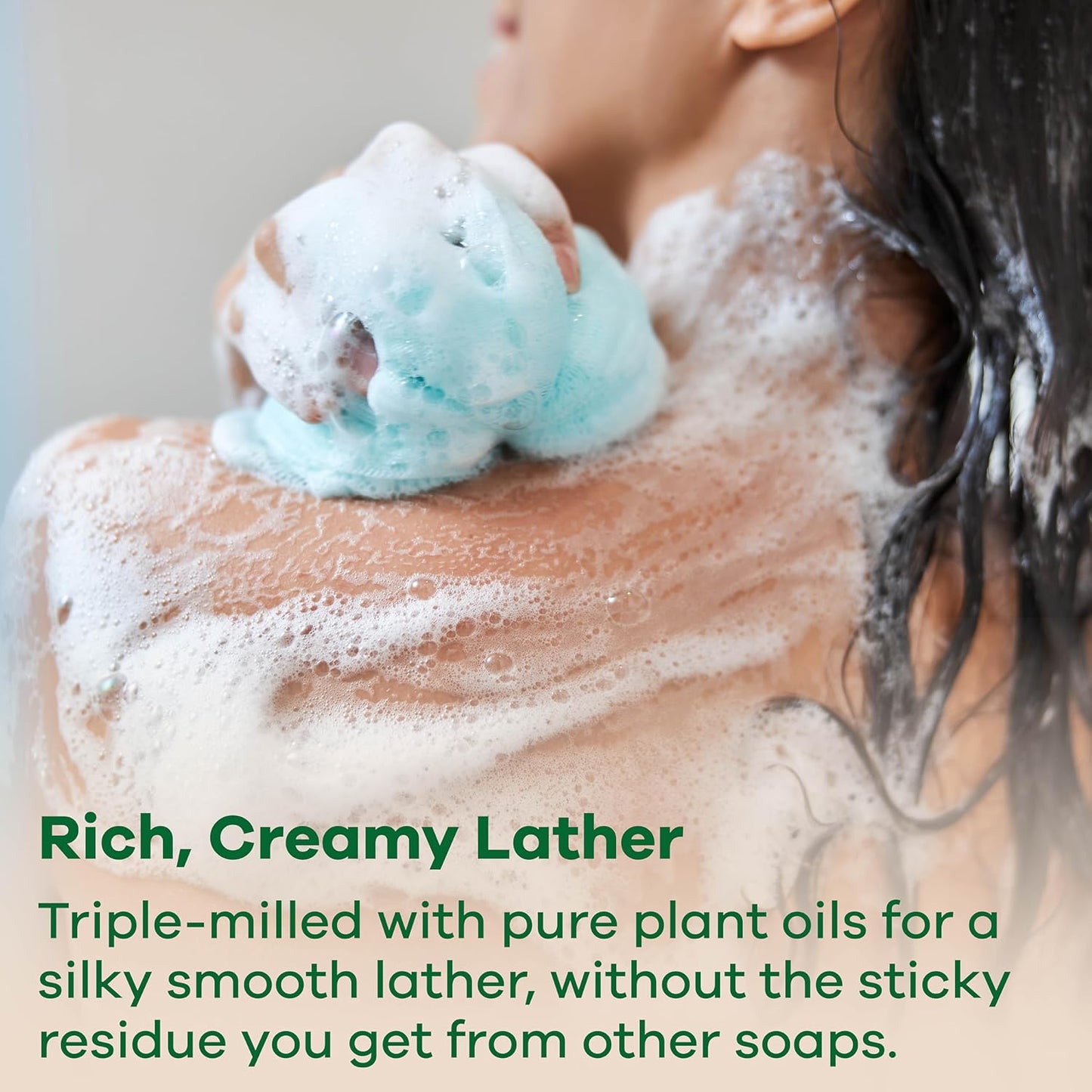 Australian Botanical Soap Sandalwood with Cocoa Butter 6.6 oz Luxury Soap Bars Enriched with Shea Butter, Suitable for Men, Women and All Skin Types, Pack of 6