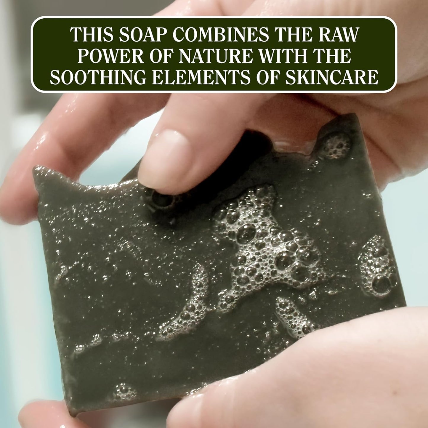 Compass Soap Black Sand Beach| Natural Bar Soap for Men | Soap Bar with Heavy Grit for Exfoliation | Best Mens Bar Soap | Natural, Paraben & Phthalate Free Bath Soap Bars for Men | 5 oz. Pack of 2