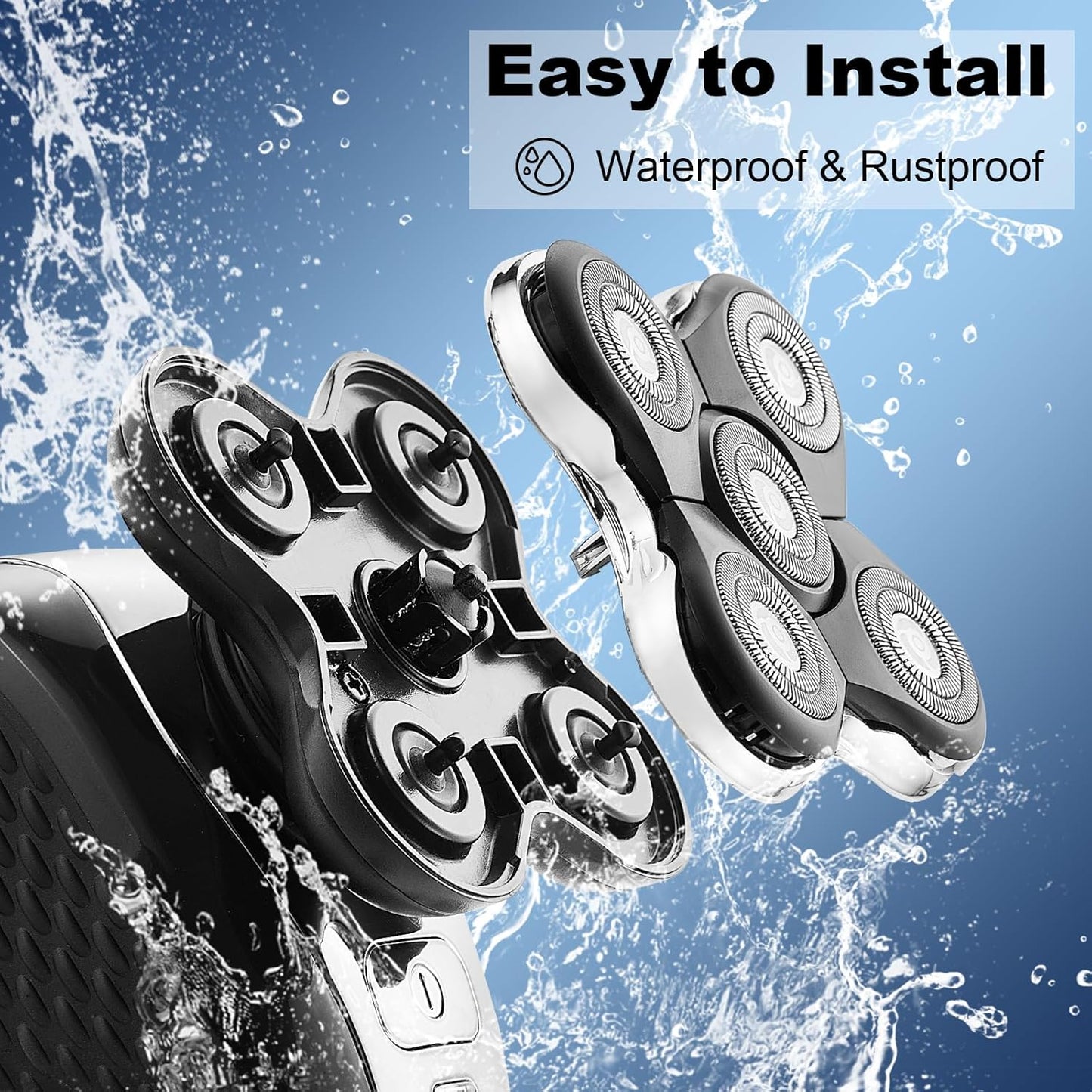 Shaver Replacment Heads Compatible with Remington Balder Pro XR7000 Head Shaver (3 Packs)