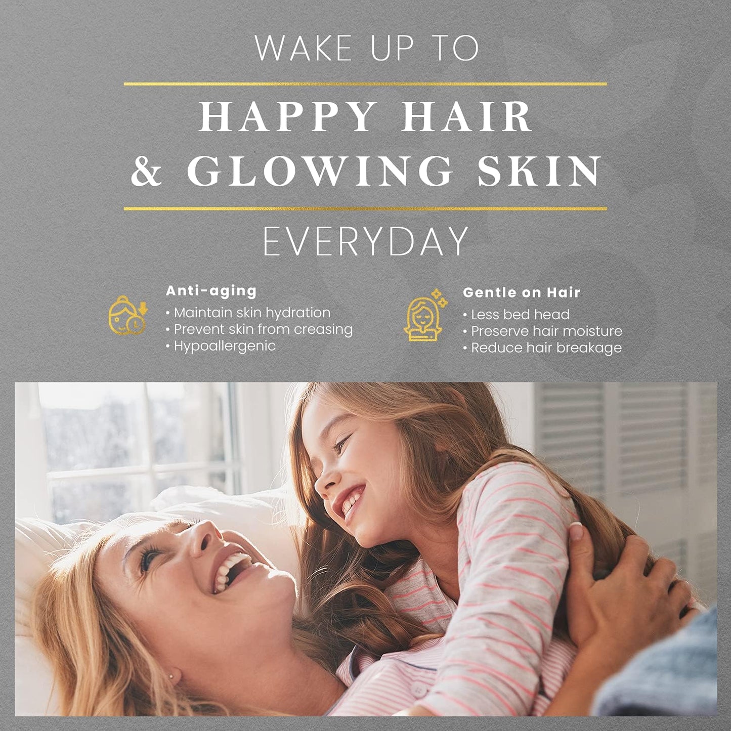 25 Momme Premium Mulberry Silk Pillowcase for Hair and Skin | Handcrafted Hypoallergenic & Anti-Acne Silk Pillow Cases with Zipper | King - 20" x 36", Royal Navy