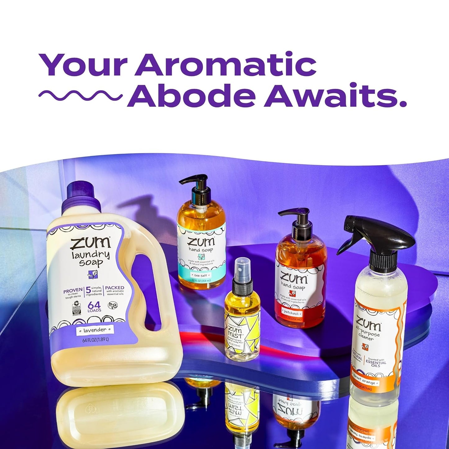 Indigo Wild Zum Mist Room & Body Spray - Aromatherapy Essential Oil Spray - Natural Body Mist & Room Spray - Patchouli Scent - 4 fl oz