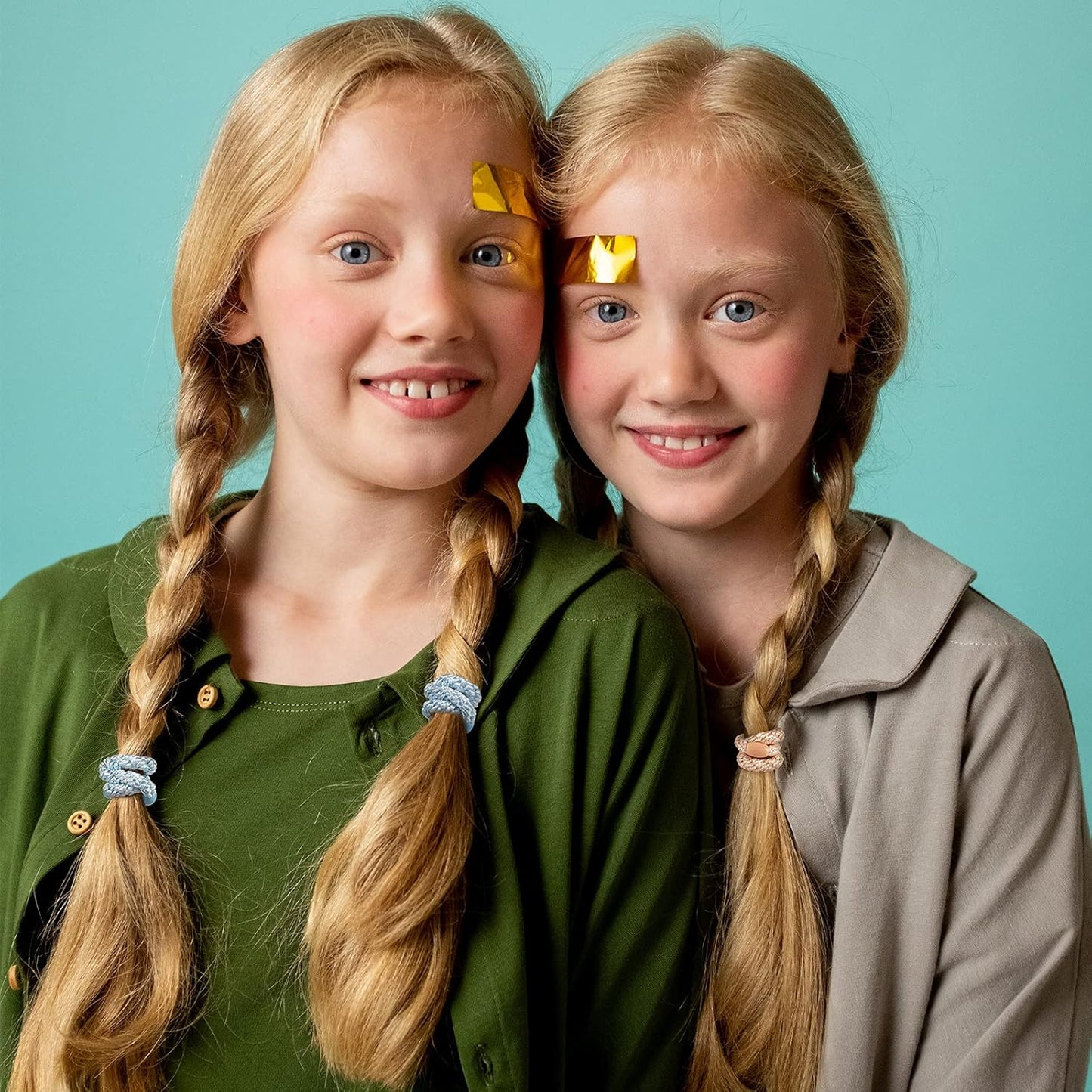 Hair Ties for Thick Hair, Funtopia 30 Pcs Ponytail Holders Elastics Hair Bands, No Damage No Crease Hair Elastics for Women Girls Teens