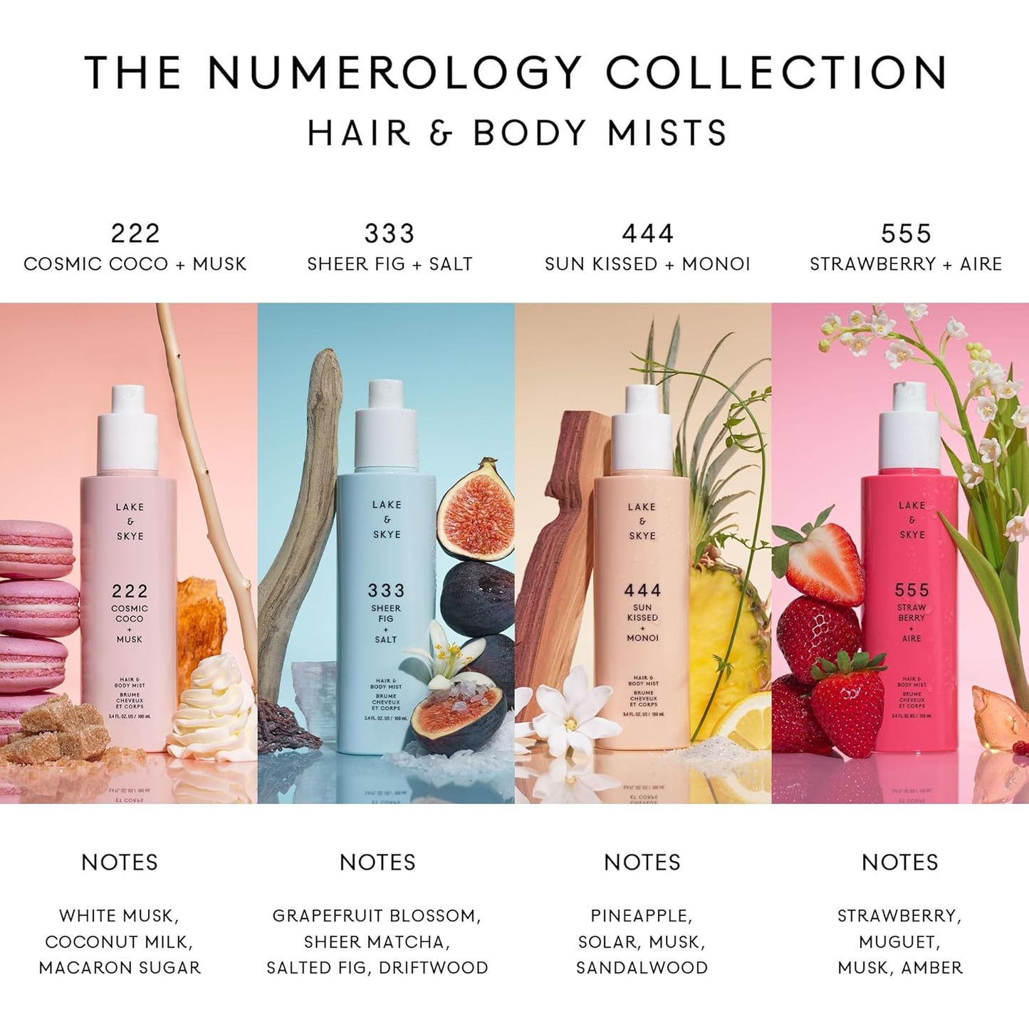 Lake & Skye Limited Edition Hair & Body Mist Discovery Set