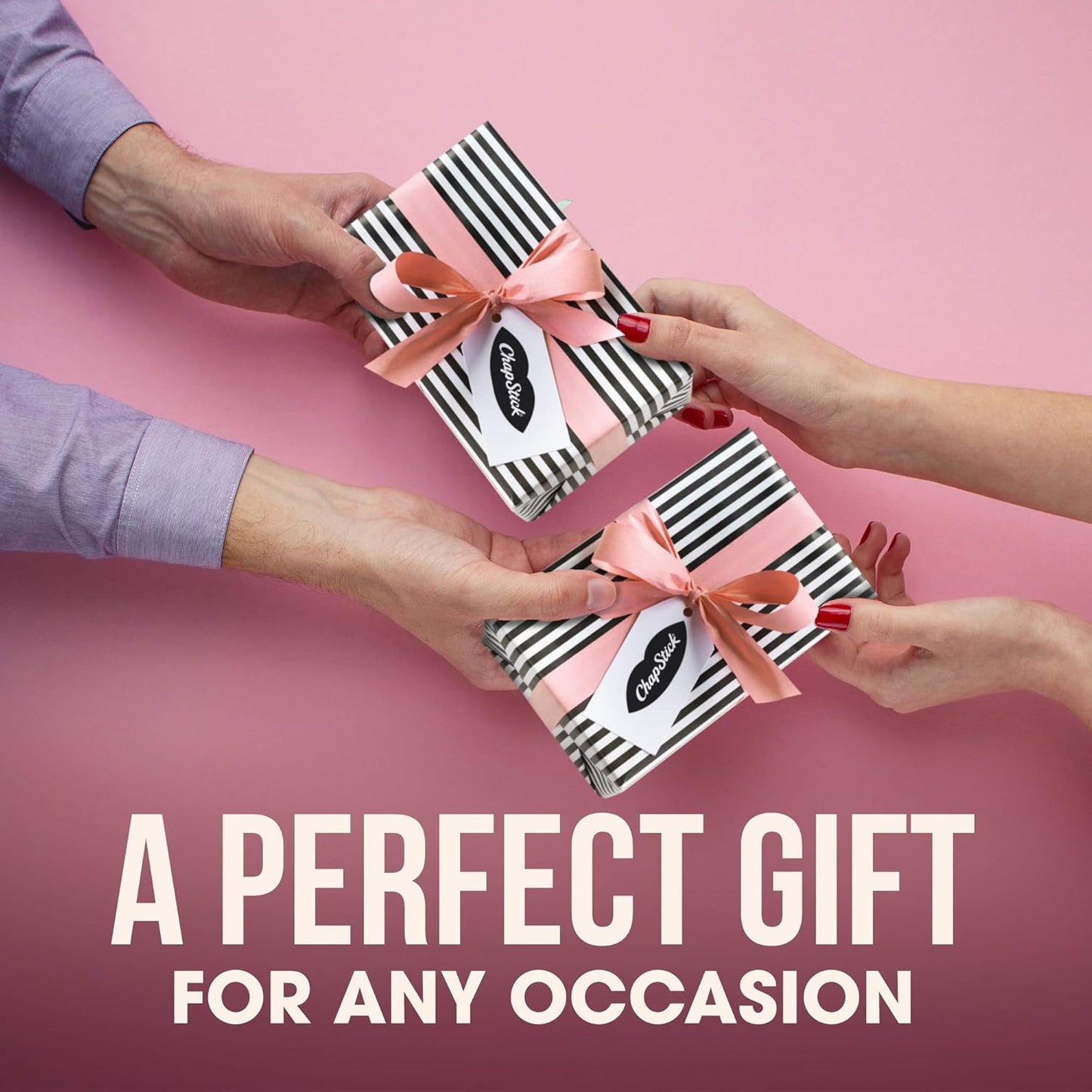 ChapStick Lip Moisturizer, Classic Strawberry 3-Packs (12 Sets/36 Tubes) – Bulk Lip Balm, Fruity & Sweet, 0.15 Oz Ea