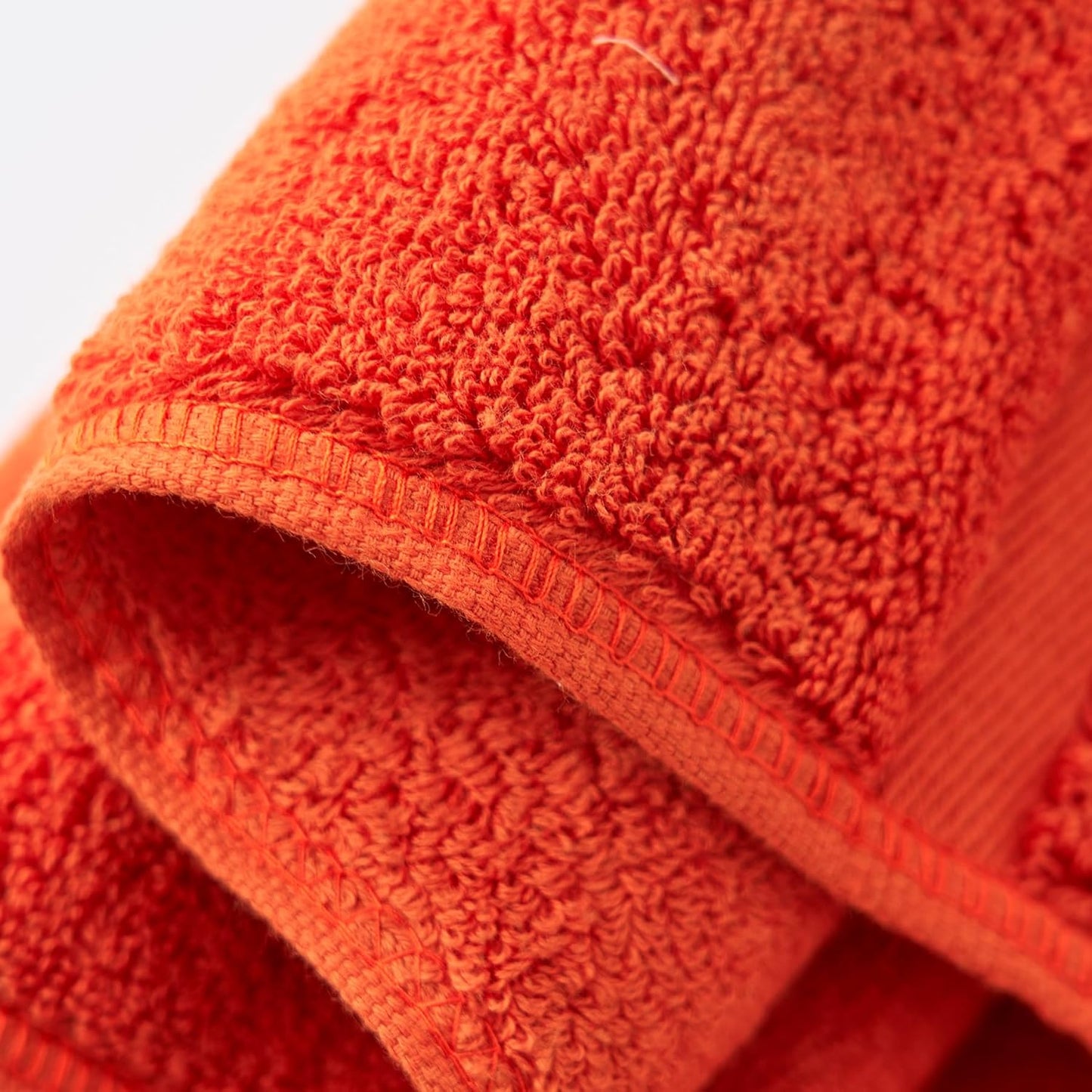 kimteny 100 Persent Cotton Premium Hand Towels Set of 2, (16 x 32 inches) 600GSM Cotton Thick Towel, Ultra Soft and Highly Absorbent Towels for Bathroom Gym Shower Hotel Spa (Red)