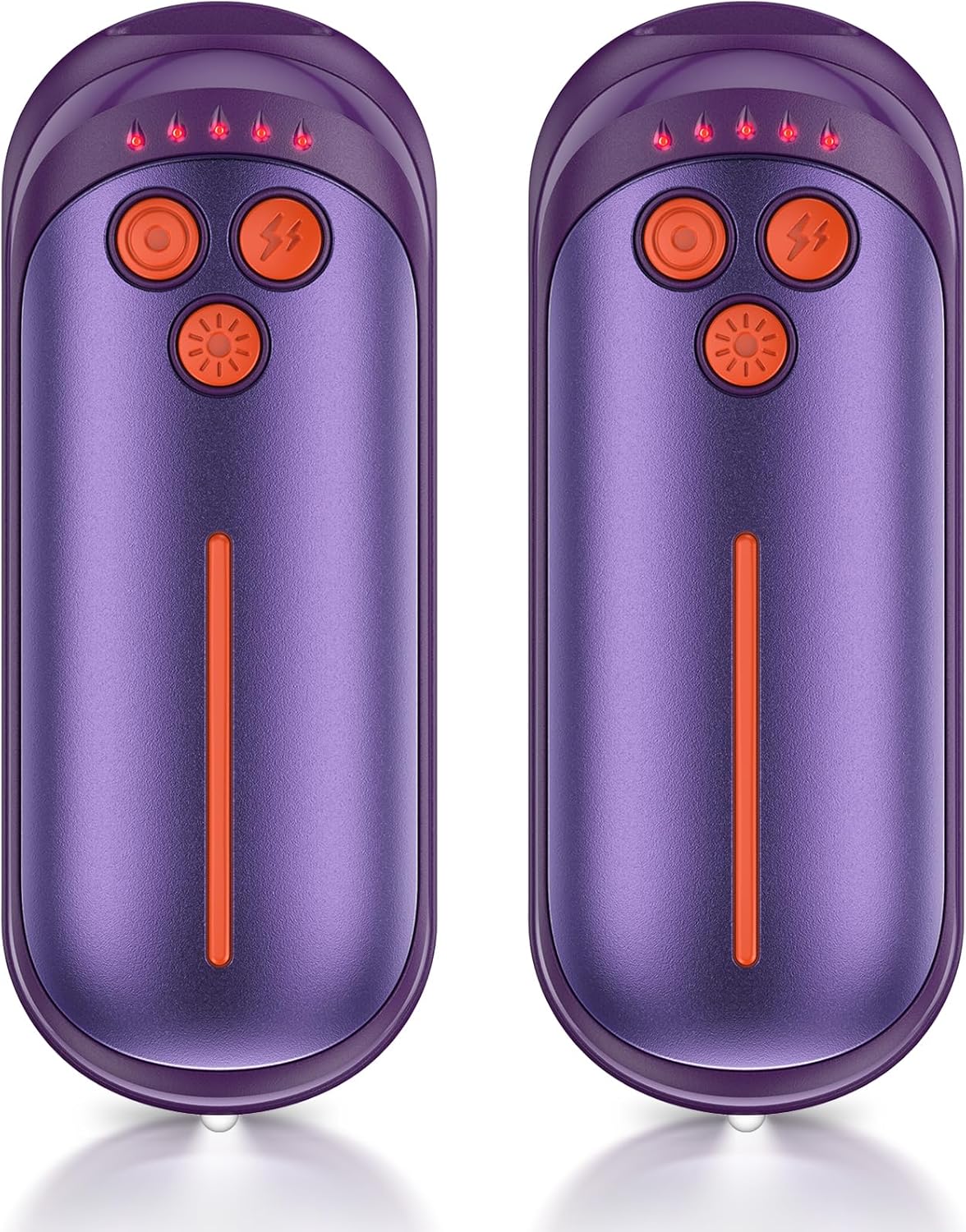 Rechargeable Hand Warmers 2 Pack, 6000mAh Electric Hand Warmer Rechargeable, 2 in 1 Portable Hand Warmers with AI Smart Chips, Outdoor, Hunting, Camping for Family for Christmas