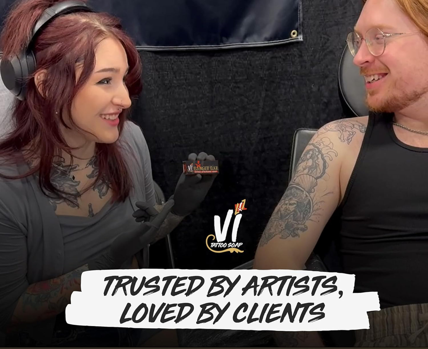 Banger Bars Tattoo Aftercare Bulk Soap – 24 Count | Individually Packaged 0.4oz Bars for Artists, Studios & Shops | Unscented Gentle Cleansing Formula, Wholesale Supplies Variety Pack