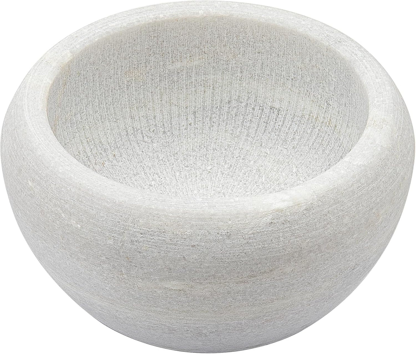 Shaving Soap & Cream Bowl for Men, Natural White Marble Stone, Heat Preservation, Easier to Whip Up a Fantastic Foam with Interior Micro-ridges, Art of Shave Lather bowl …