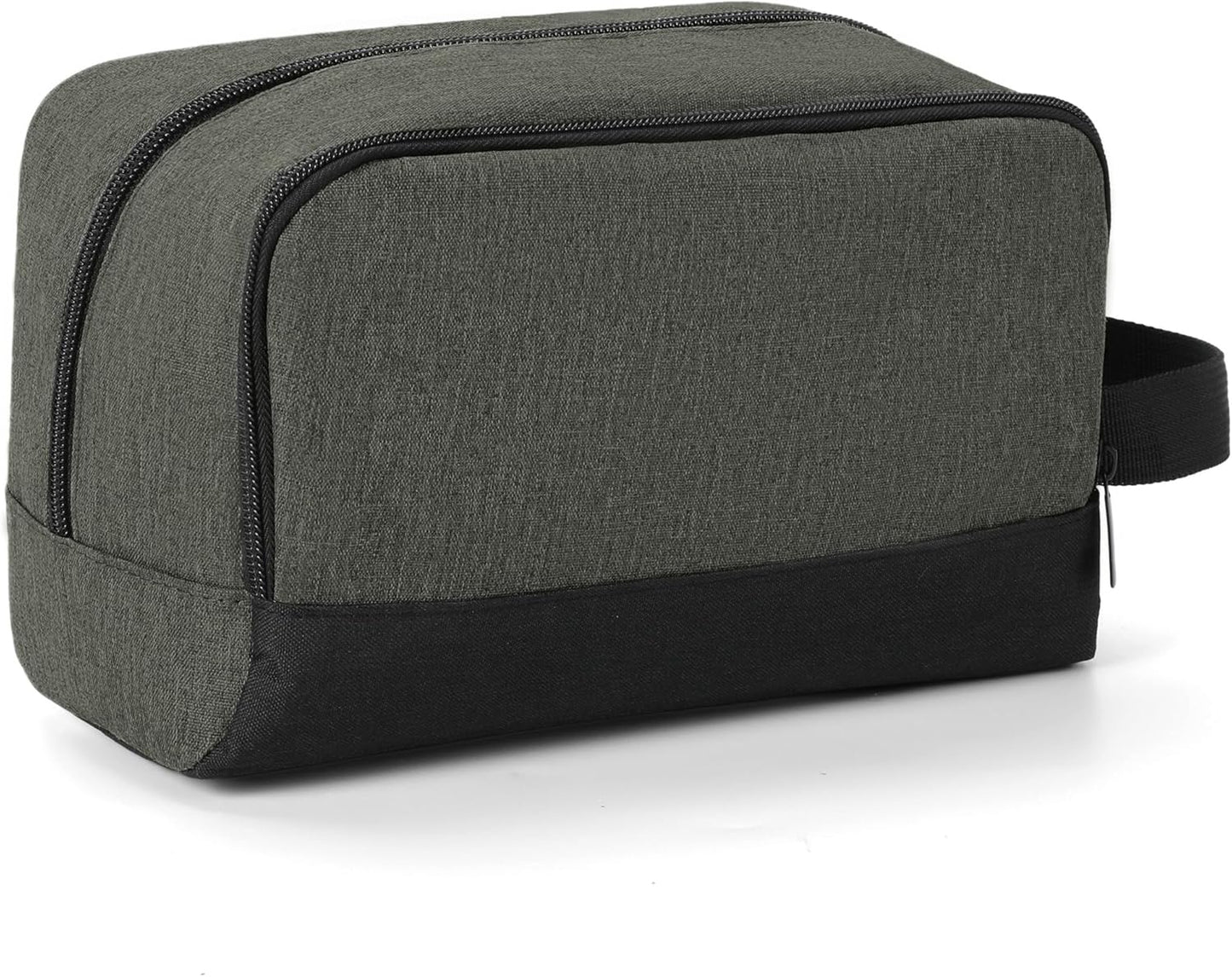 Elviros Travel Toiletry Bag for Men Hanging Dopp Kit Shaving Bag Toiletries Organizer Small Tool Medicine Hygiene Bag for Traveling Pouch (Ash Green)