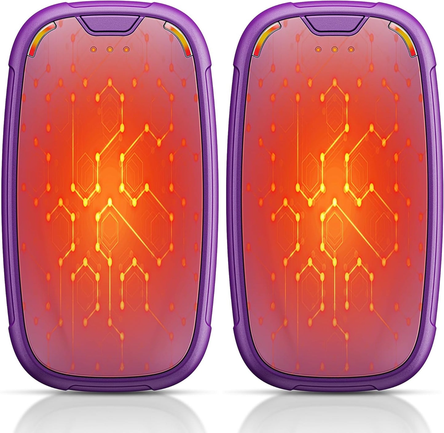 Hand Warmers Rechargeable 2 Pack, Rechargeable Hand Warmer, Pocket Portable Electric Hand Warmer, Reusable Handwarmers, A Winter Christmas Hand-Warming Gift for Work, Camping, Golf, and Hunting