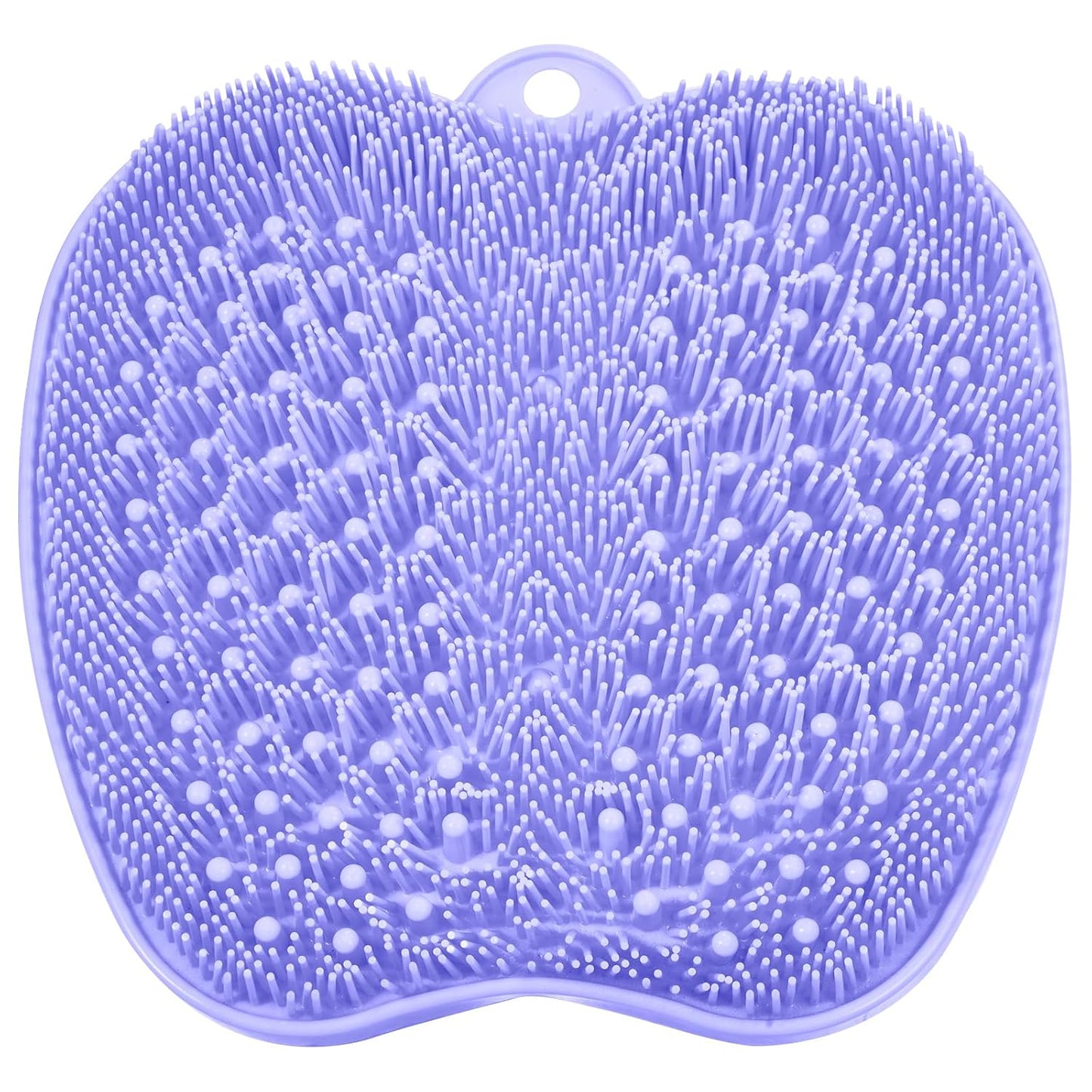 BESKAR Shower Foot Scrubber Mat with Non-Slip Suction Cups, Foot Spa Brush for Cleaning & Exfoliating Your Feet No Bend, Foot Points Reflexology Mat for Relax Your Feet