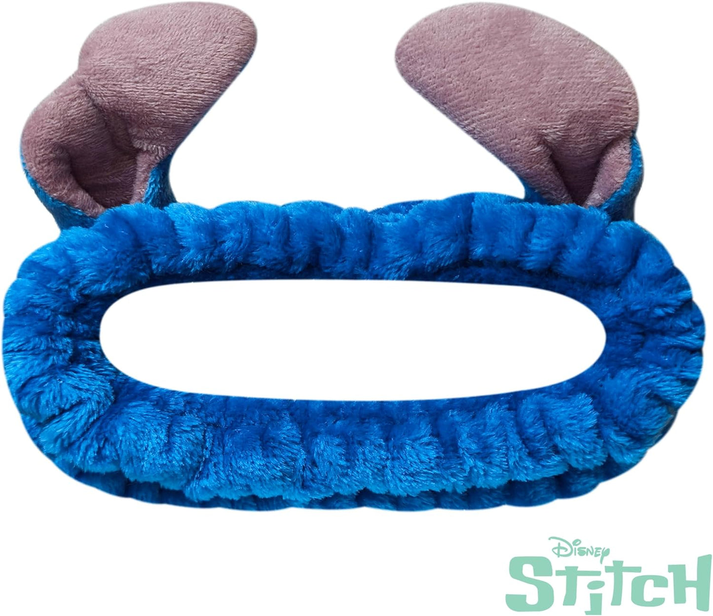 LUV HER Disney Lilo & Stitch Kids Hair Brush & Spa Headband Set for Girls - with Stitch - Fun Grooming Kit for Detangling, Styling & Skincare - Soft & Stretchy One Size, Ages 3+