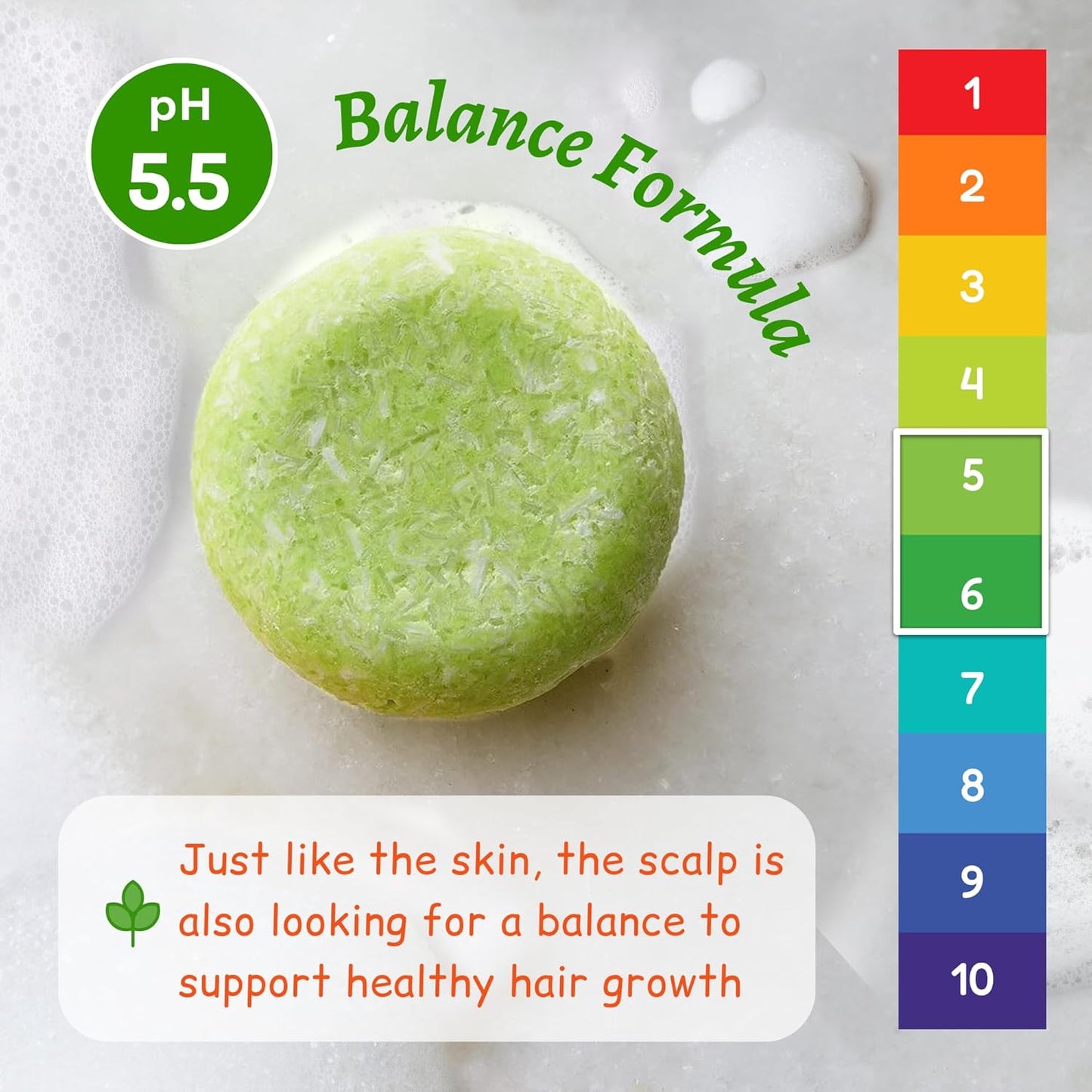 Muun Rice Water Shampoo and Conditioner Bar - Strengthening & Volumizing Solid Soap Bars, Clarifying Shampoo For Oily Hair & Scalp, pH Balanced, Sulfate & Silicone Free