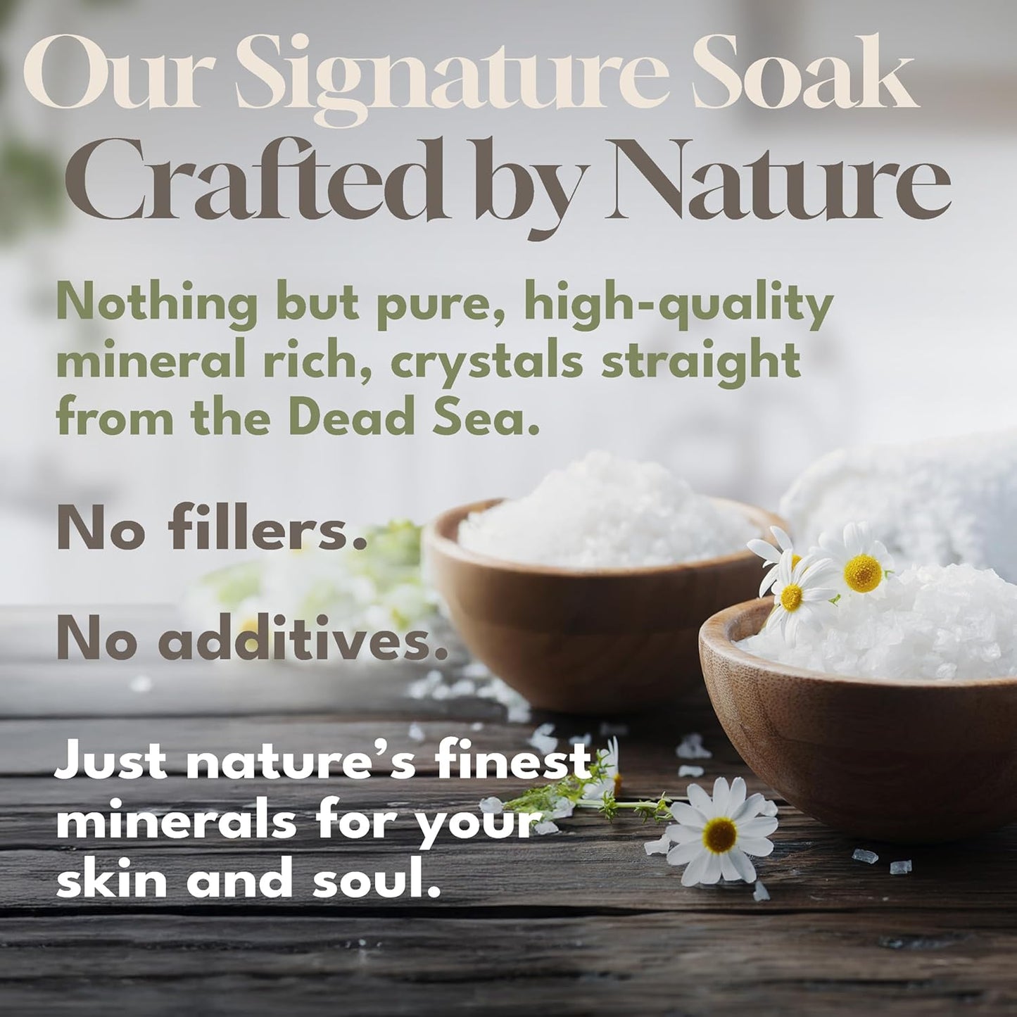 Dead Sea Warehouse - Dead Sea Salts for Soaking - 100% Dead Sea Mineral Bath Salts - Great for Soothing Muscles Aches, Relaxation, Alleviate Skin Issues - Unscented - 18.5 LBS