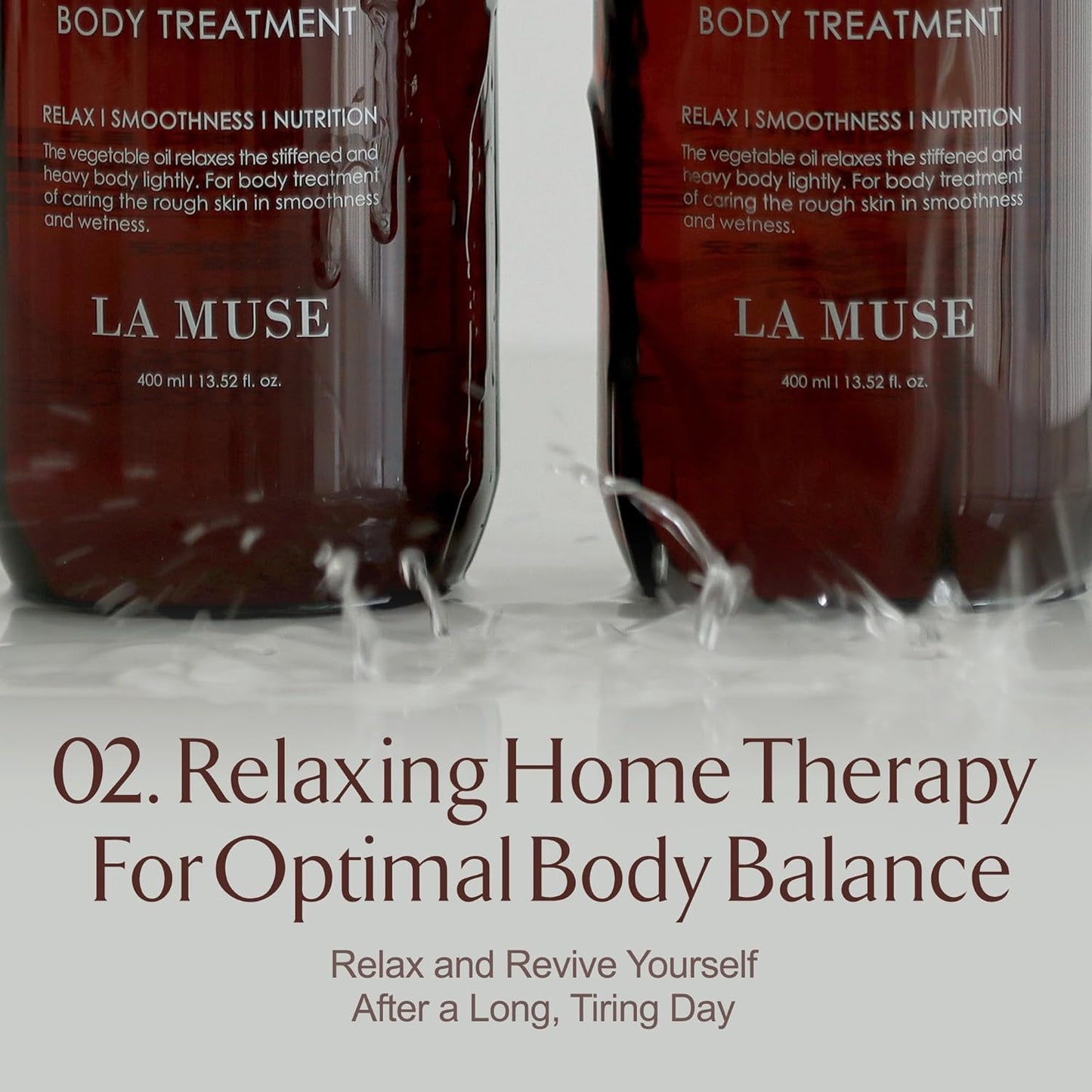 LA MUSE Ultimate Hydration & Recovery Skincare Duo – 4-in-1 Hydrating Body Treatment for Aromatherapy Benefits + Perfume Recovery Body Cream(Blossom) for Nourishing, Soothing, Deep Moisture & Firming