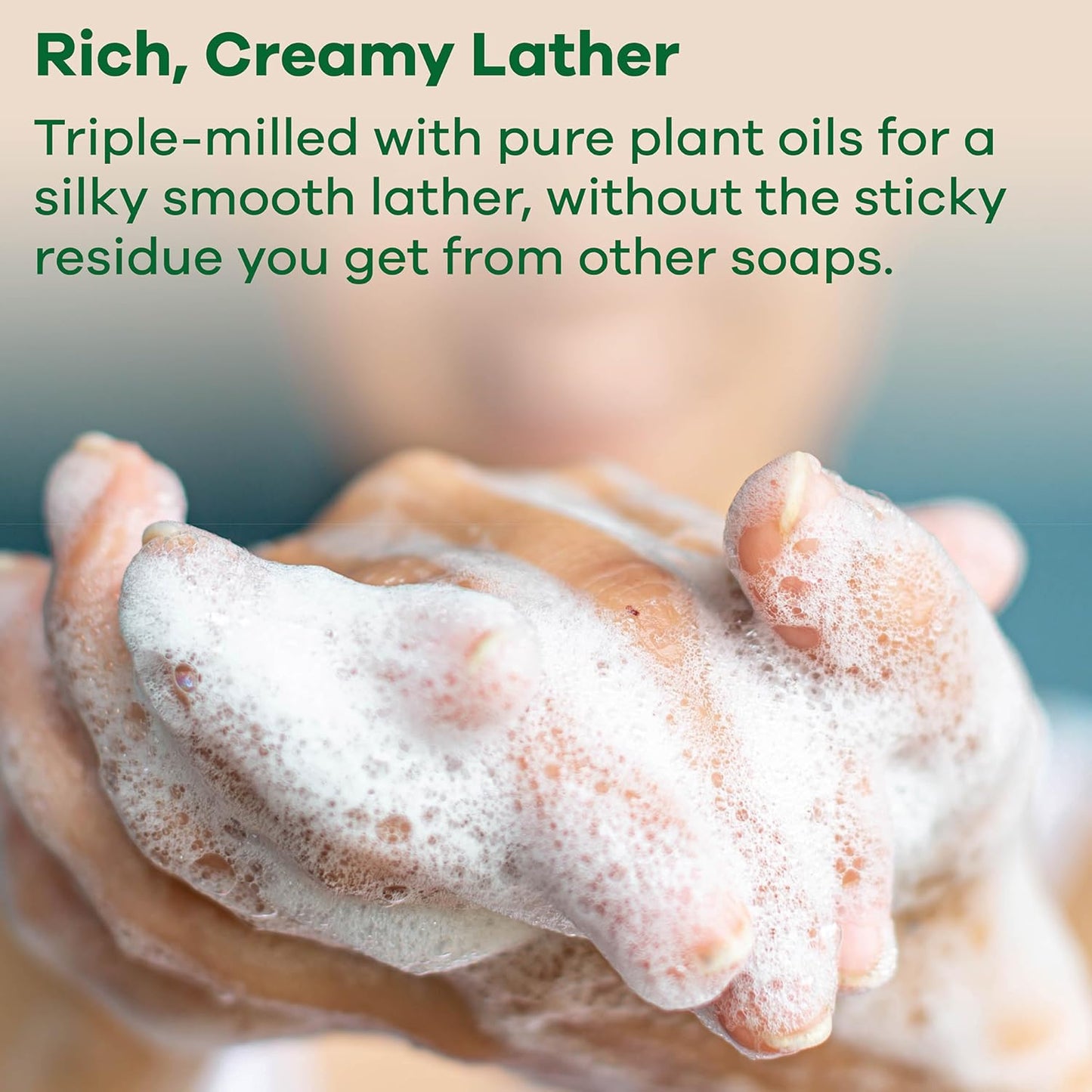 Australian Botanical Soap, 6.6 OZ, Aloe Vera and Green Tea Extract, Triple Milled Bars made with a Natural Soap Base and Enriched with Organic Shea Butter, Pack of 8