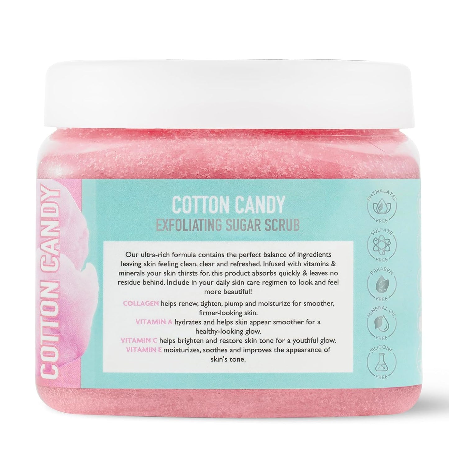 Spascriptions Body Scrubs 21 Oz (21 oz, Cotton Candy)