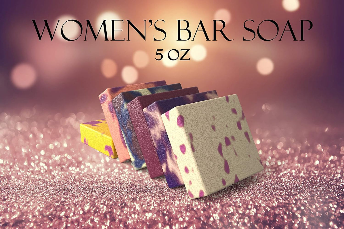 NATURAL AMERICAN Womens Bar Soap – Perfume Scents, 100% All Natural Soap for Women, Essential Oils, Organic Shea Butter – (6pk) Handmade Soaps for Women – GODDESS Women Soap, 5 oz Bar Soap for Women