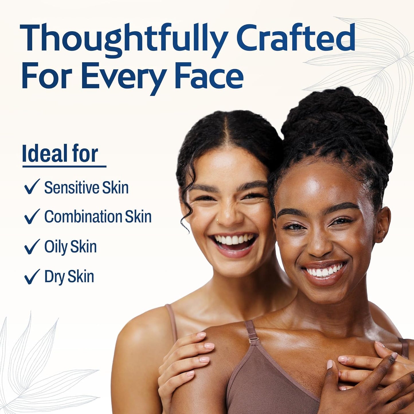 HartFelt Round Face Scrubber for Women | Reusable Facial Sponges for Daily Cleansing | Facial Exfoliating Pads for Removing Dead Skin, Dirt & Makeup | Use with Favorite Cream | Made in USA - 30 Count