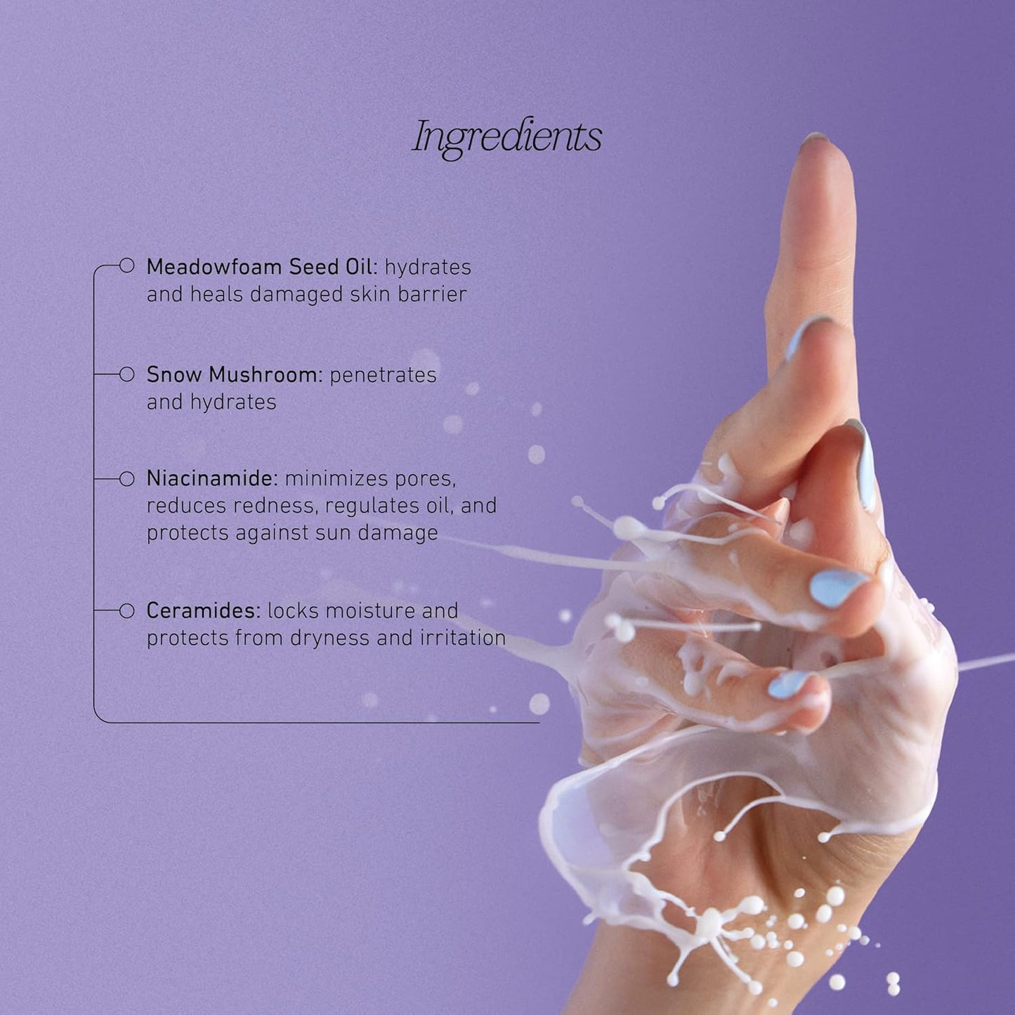 Good Light Moon Glow Milky Toner. Dreamy, Ultra-Light Hydrating Milk Toner for Face. Made with Niacinamide, Ceramides, and AHAs for Glass Skin. Vegan, Fragrance Free Korean Skin Care. 3.38 Fl. Oz.