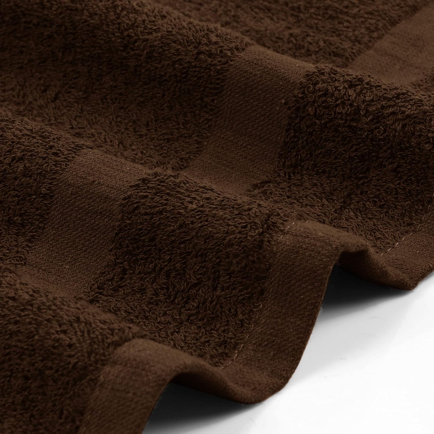 Utopia Towels Dark Brown Salon Towels, Pack of 72 (Not Bleach Proof, 16 x 27 Inches) Highly Absorbent Towels for Hand, Gym, Beauty, Hair, Spa, and Home Hair Care