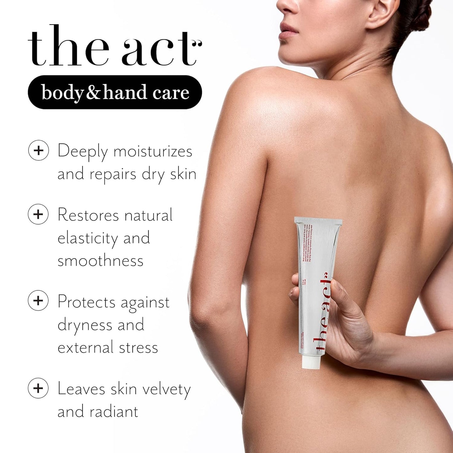 The Act BABA Whipped Body Cream – Deep Moisturizing Natural Shea Butter Hand & Body Lotion for Women & Men, Soothes Dry Skin, Nourishes & Restores, Gift for Sensitive Skin, 5 Fl Oz