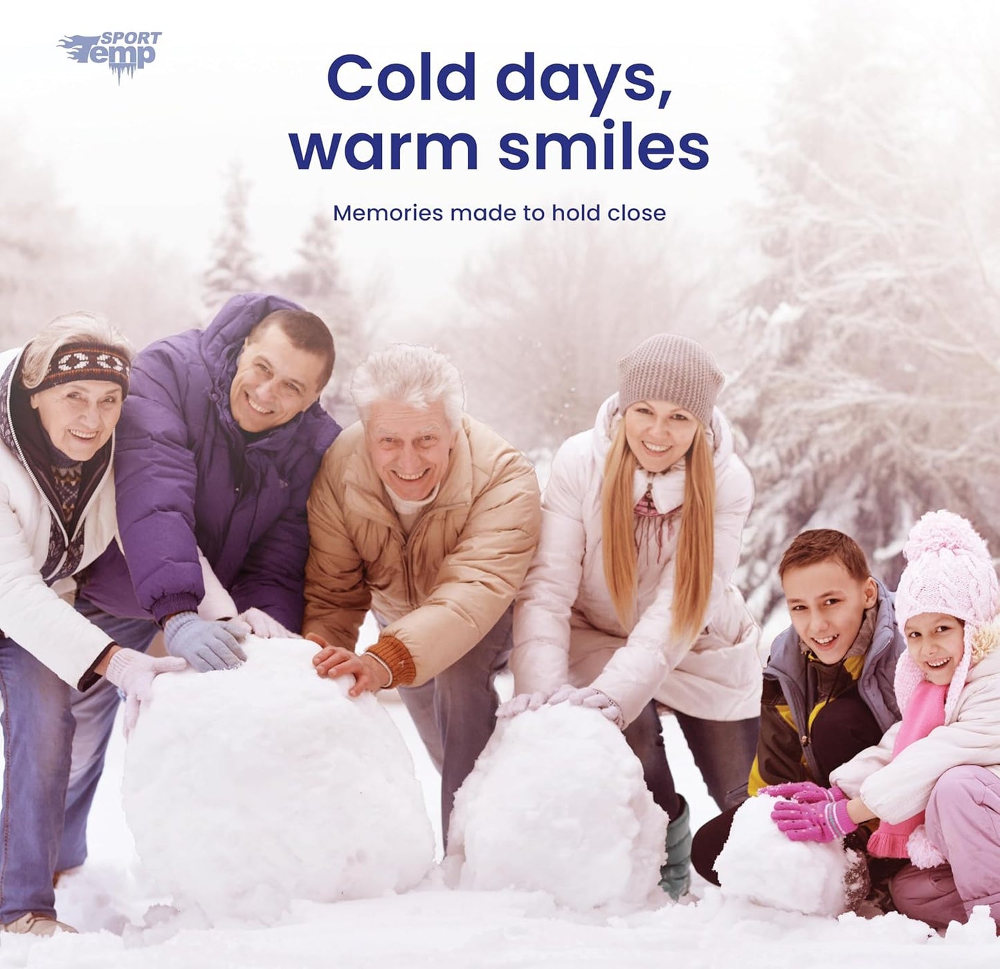 Heart Shape Hand Warmers (30 Pairs) - Up to 12 Hours of Heat, Super Long Lasting - Easy, All Natural - Air Activated, for Body & Hands - Odorless Hot Hand Warmer - Sport Temp