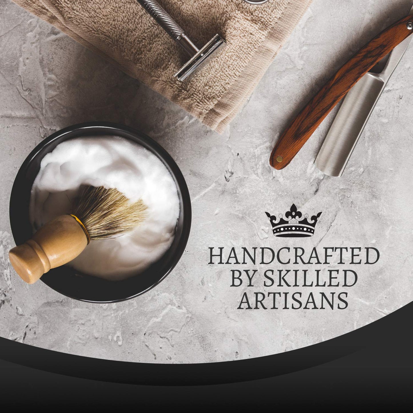 Shaving Soap For Men | Smooth Shave, Lathers Up Nicely, Long-Lasting Scent | Canadian Made by Skilled Artisan 114 g (4 oz) (Cognac and Cuban Cigars)