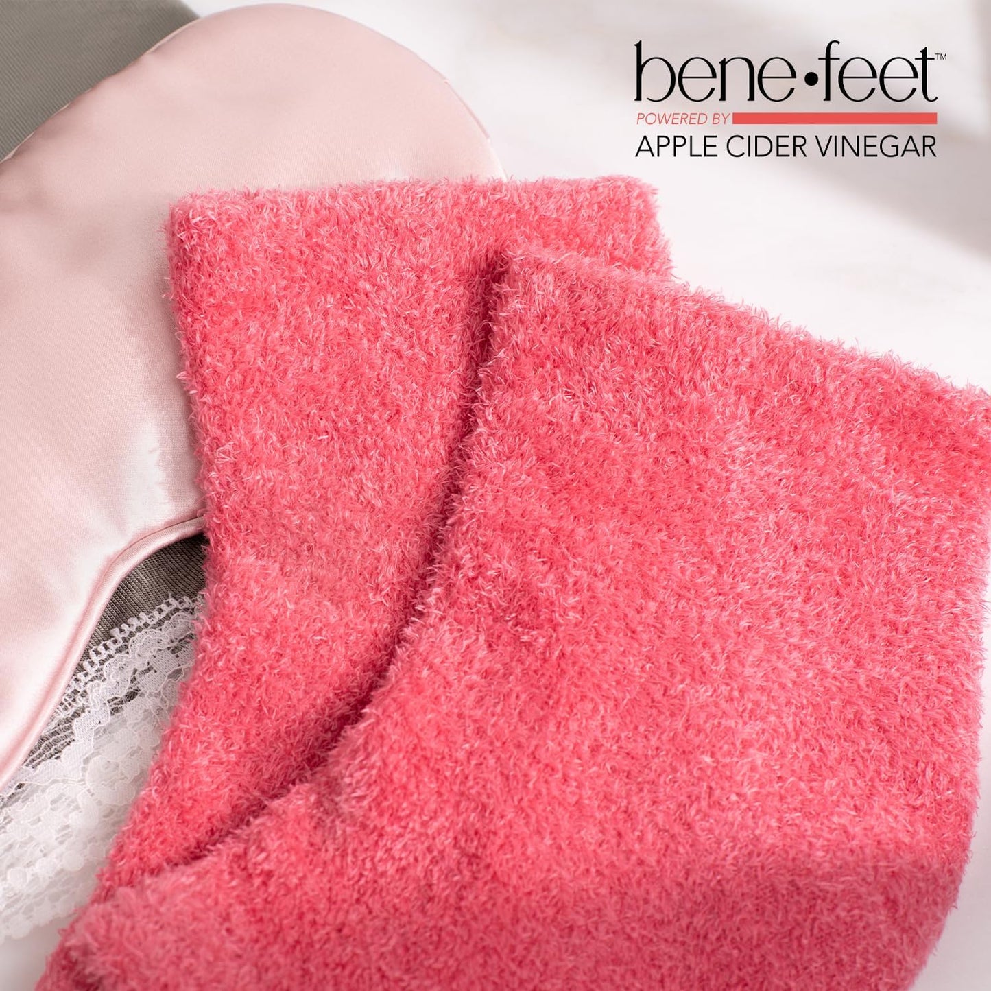 Benefeet Toeless Aloe Moisturizing Heel Socks 3 Pack - Effective Overnight Foot Rejuvenation, Targeted Hydration to Soften Dry Skin, Infused w/Coconut Oil, Aloe + Jojoba Seed Oil, 1 Pair (3 Pack)