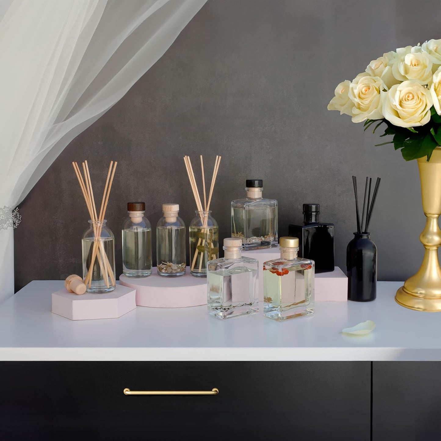 Urban Naturals Pumpkin Spice Scented Oil Reed Diffuser Refill | Includes a Free Set of Reed Sticks! 4 oz.