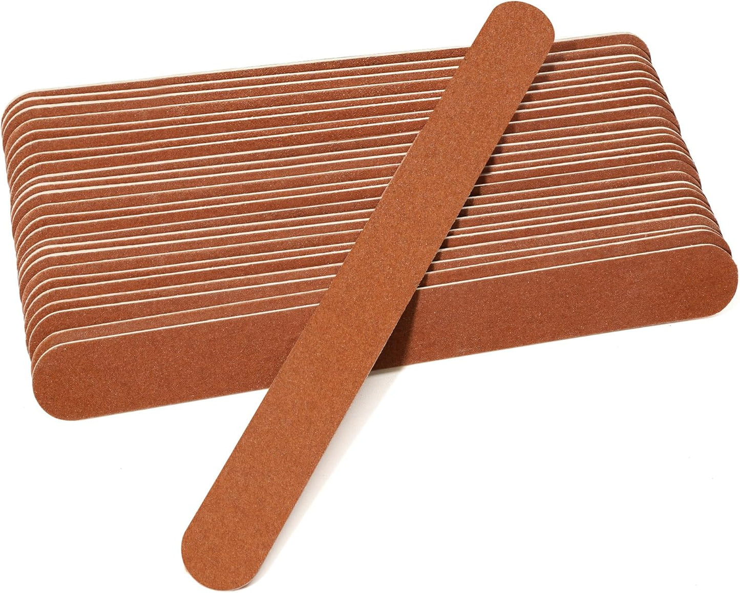 Canvalite Nail File Large Emery Boards for Nails,180 Grit Nail Files for Natural Nails, Thin Emory Nail File Pack Manicure Tool for Home Use 25PCS