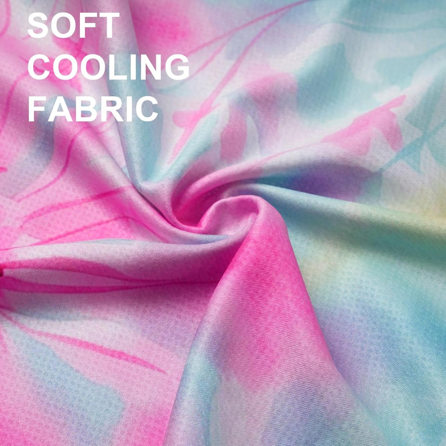 Cooling Towel, Ice Towel for Neck, Soft Microfiber Chilly Towel Stay Cool for Sports, Yoga, Running, Gym, Workout, Biking, Camping & Outdoor Activities 40"x12"