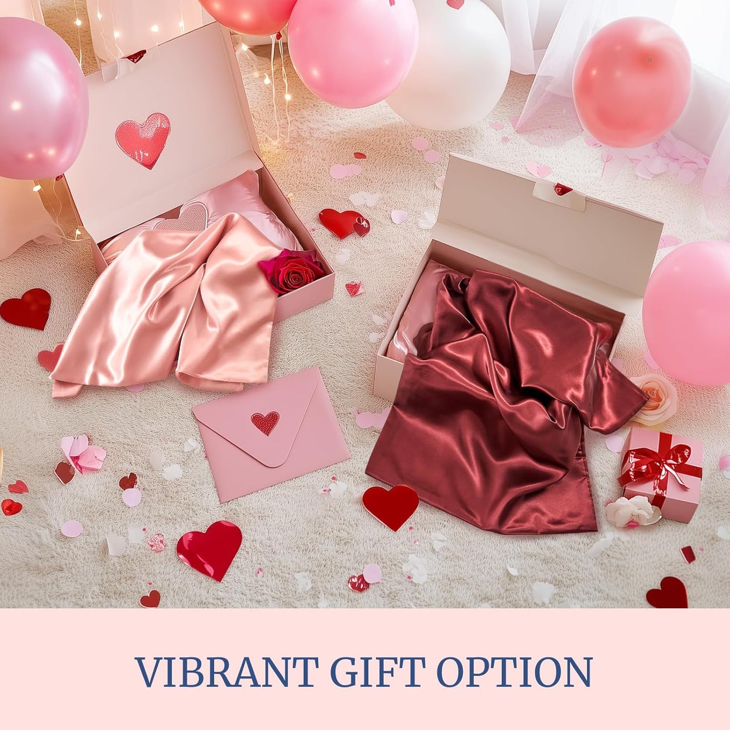 BEDELITE Satin Pillowcase for Hair and Skin, Super Soft Similar to Silk Pillow Cases 4 Pack with Envelope Closure, Cooling Pillowcases for Women Men (20"x30" Queen Size, Coral)