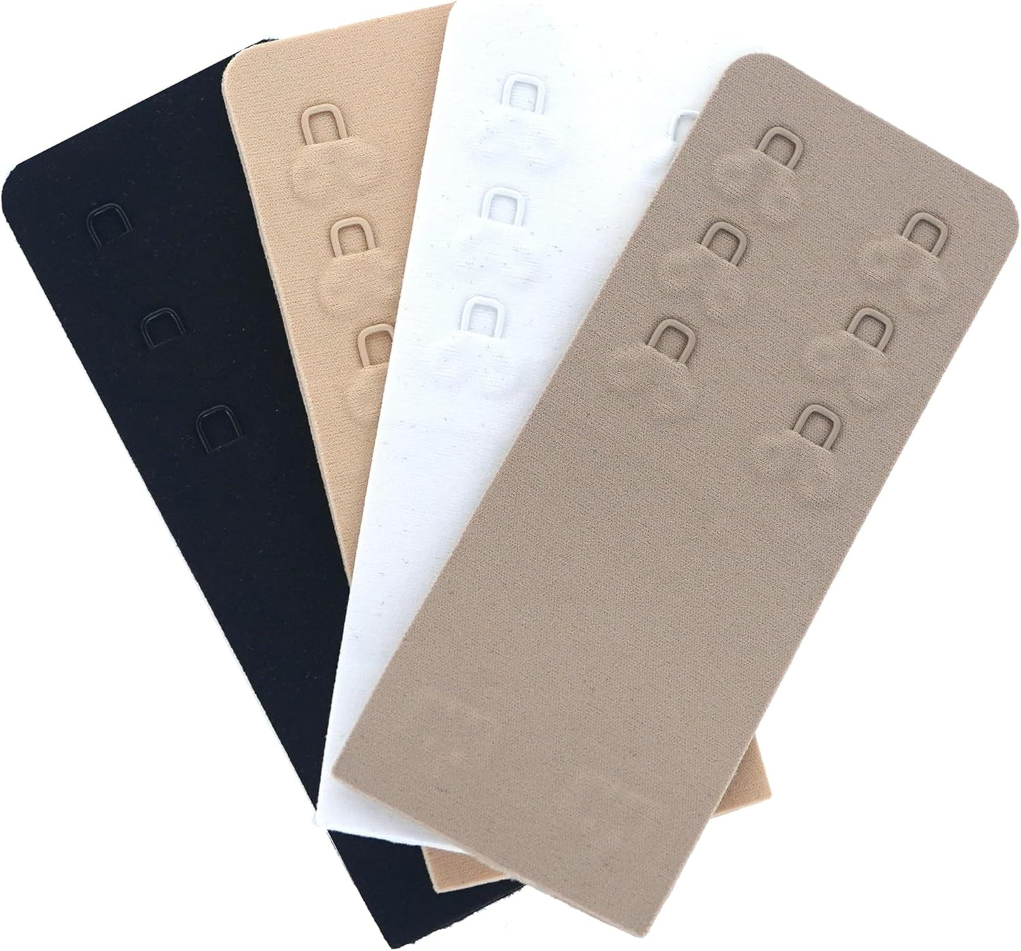 SAMGU Women's Soft Bra Extender 2 Hook / 3 Hooks / 4 Hooks Seamless Comfortable Bra Strap Extender Extension