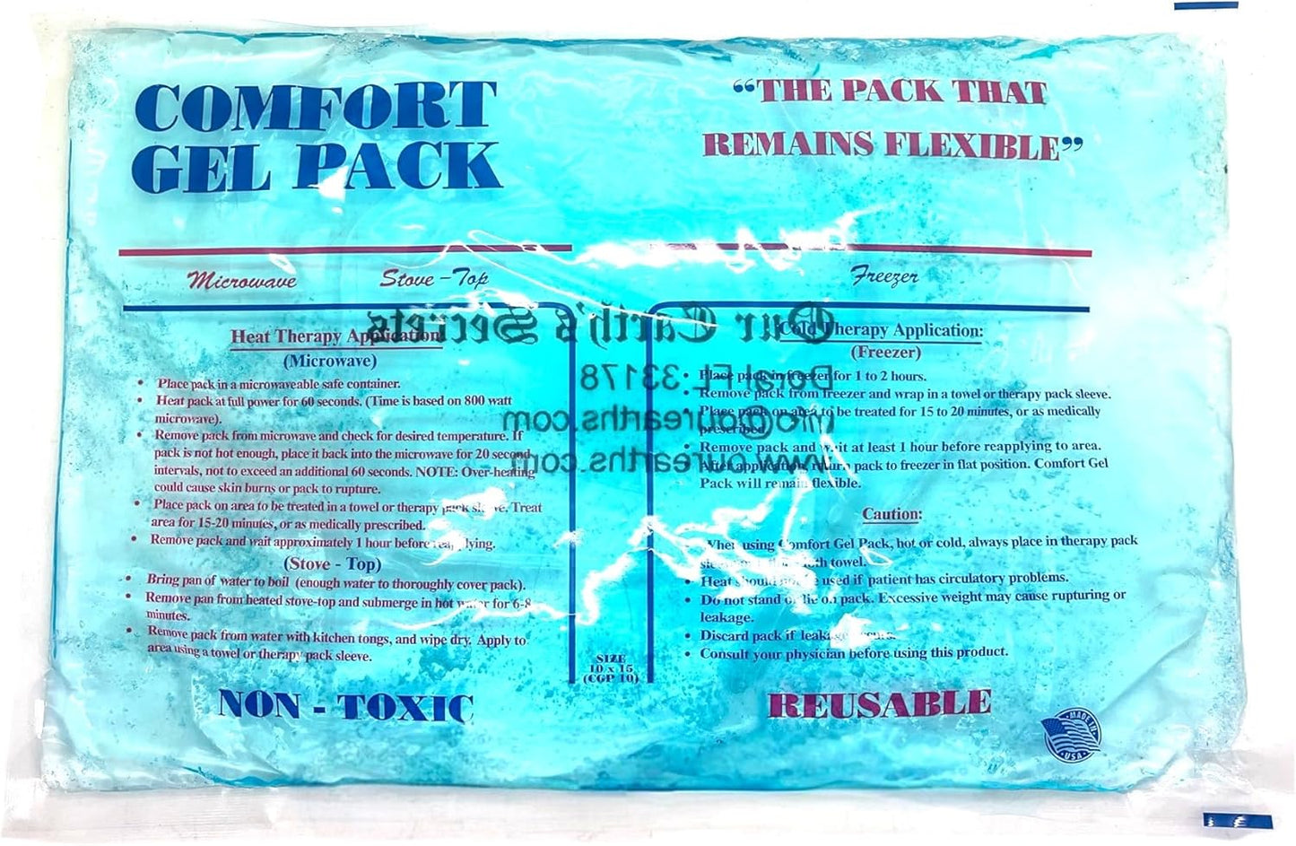 Our Earth's Secrets Comfort Gel Pack (10x15 Size)