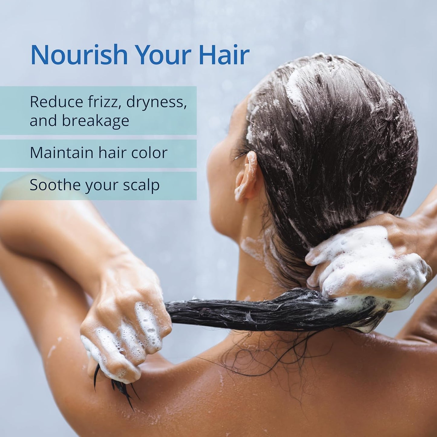 Aquasana Shower Filter | Dermatologist-recommended for softer, healthier skin & hair | Proven to reduce 90% of chlorine for 6 months | WaterSense Certified | Handheld wand shower head | AQ-4105-E