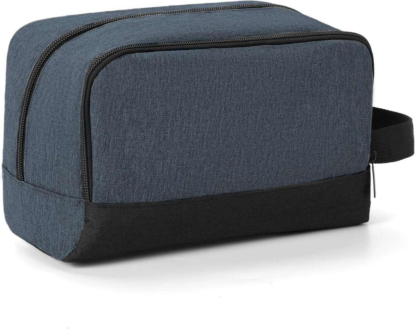 Elviros Travel Toiletry Bag for Men Hanging Dopp Kit Shaving Bag Toiletries Organizer Small Tool Medicine Hygiene Bag for Traveling Pouch (Navy Blue)