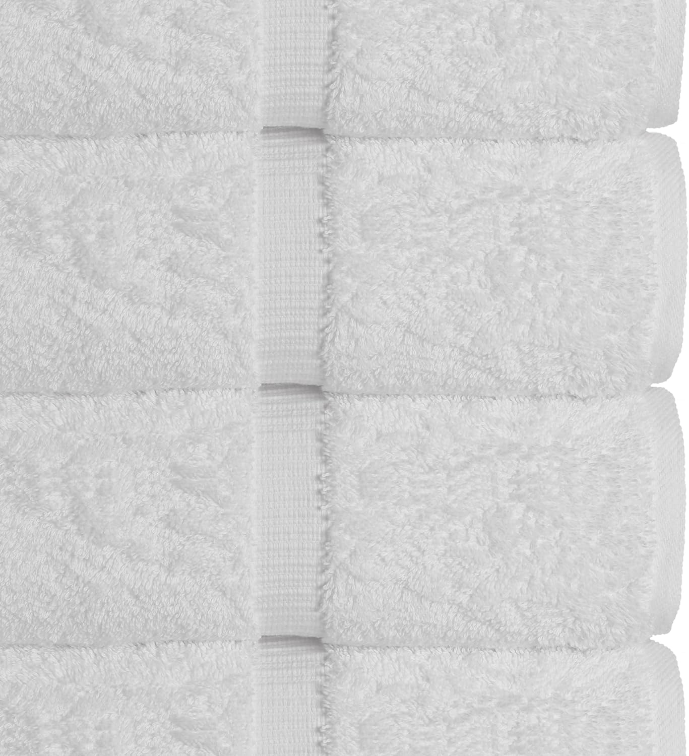 Chakir Turkish Linens | Hotel & Spa Quality 100% Cotton Premium Turkish Towels | Soft & Absorbent (6-Piece Hand Towels, White)