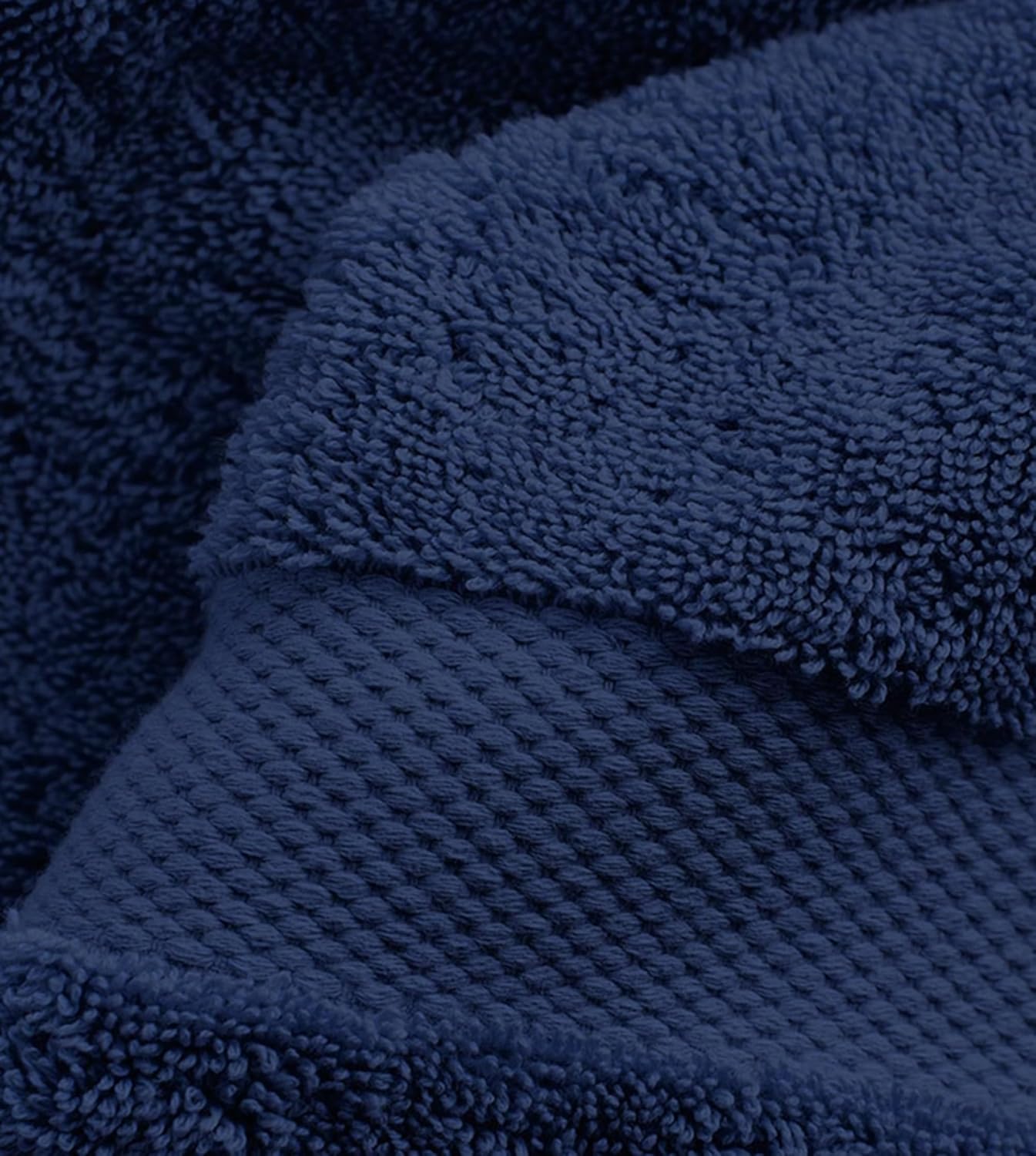 Delara 100% Organic Cotton Towels 650 GSM Plush Feather Touch Quick Dry Wash Cloth, Pack of 24 GOTS Certified, Oeko-Tex Green Certified, Organic Cotton Wash Cloth, 13"X13"