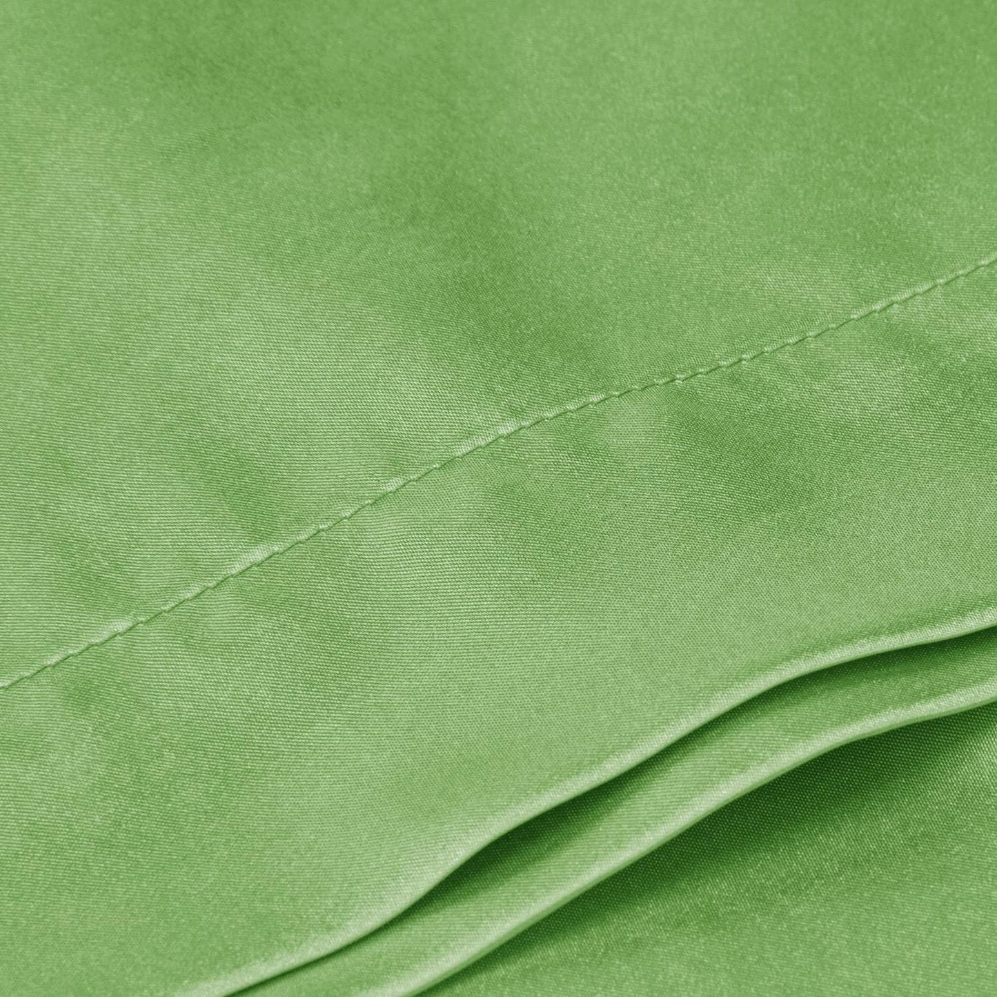 BEDELITE Satin Body Pillow Cover, Super Soft and Cooling Body Pillow Pillowcase for Hair and Skin, Breathable Silky Full Long Pillowcase Cover(20"x54", Sage Green)