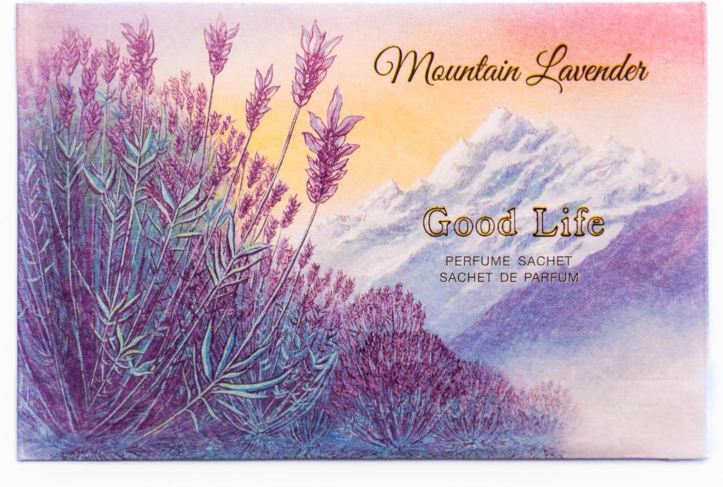 Good Life Mountain Lavender Scented Sachets | Designed in New Zealand | 12 Sachets