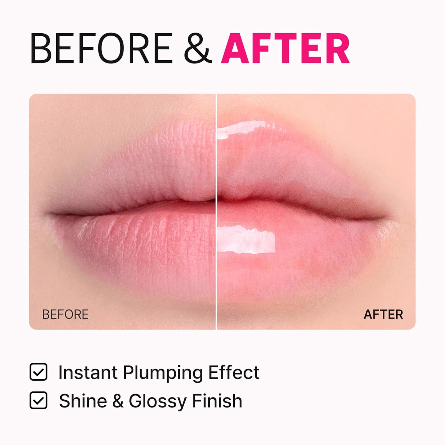 Touch in Sol Pretty Filter Daylight Lip Plumping Mask – Plumping Lip Gloss for Fuller Lips, Moisturizing Raspbarry Lip Plumper, Korean Makeup Essential for Glossy Lips #Raspbarry (0.3 fl.oz/9ml)