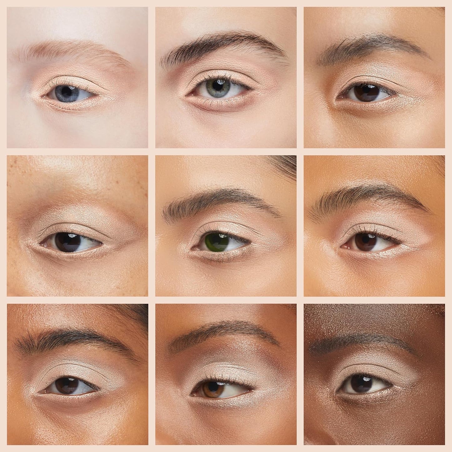 Oulac Light Golden Cream Eyeshadow also for Highlighter Large Capacity Highly Pigmented Eye Shadow Waterproof &Long Lasting with Moisturizing Formula P05