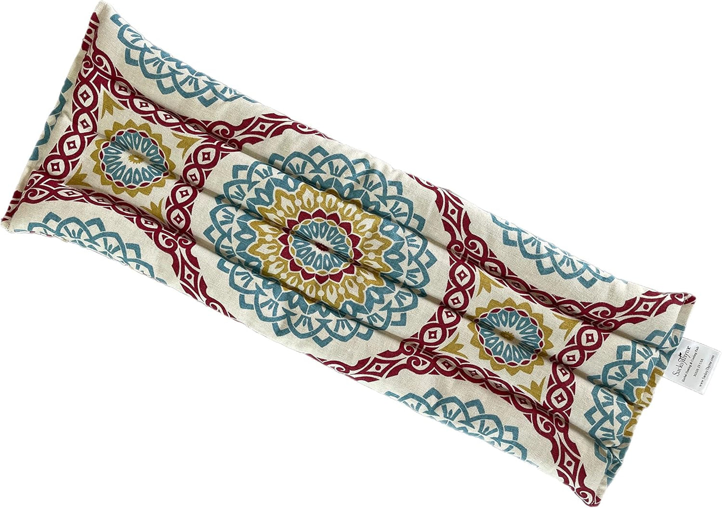 Microwavable Heating Pad for Back Pain, Cramps, Arthritis Relief, Heat Pad with Moist Heat Therapy - Hot Heated Pad Flaxseed, Cherry Pit, Herbs Comforting Aromatherapy, Made in USA, Large