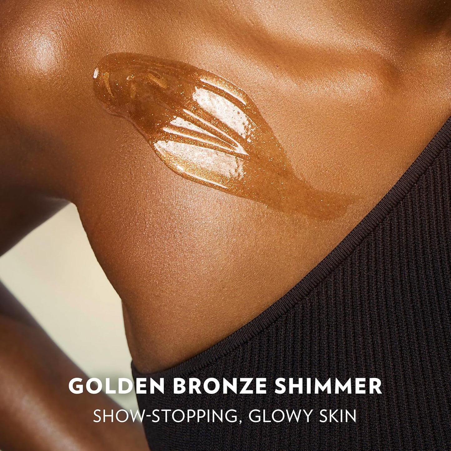 Vaseline Glazed and Glisten Golden Hour Body Gel Oil Glow Vanilla Cocoa Shimmering with Ultra-Hydrating Lipids and 100% Pure Cocoa Butter, 6.8 Oz