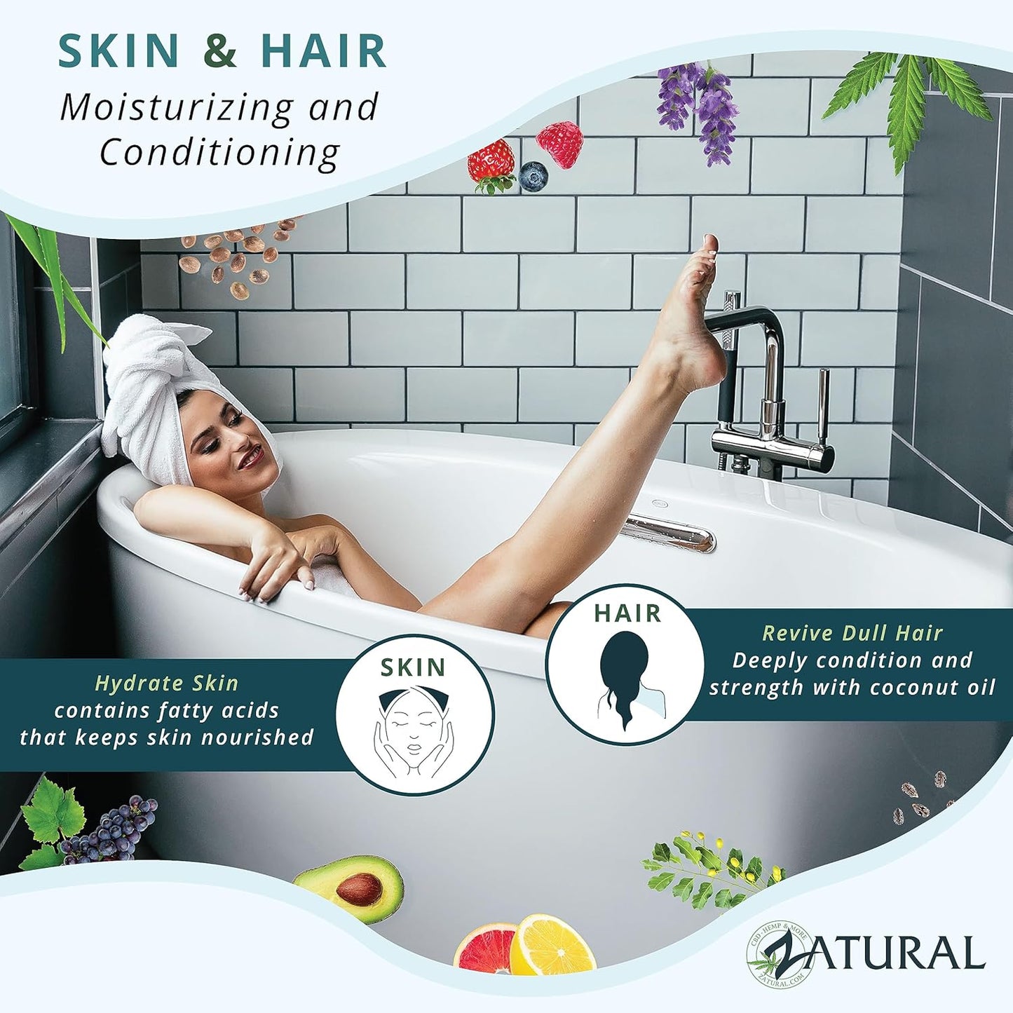 Zatural Coconut Oil, 100% Virgin Organic Extra Virgin Unrefined, Cold Pressed, 8 Pounds (16 Ounce)